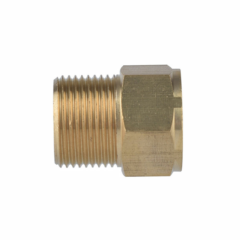 Pressure Washer Coupler Metric M22-15mm Male Thread to M22-14mm Female Fitting