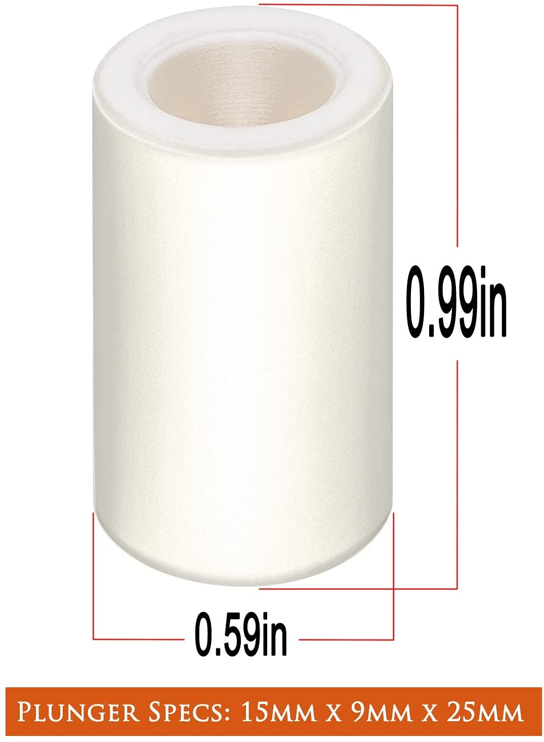 15mm Ceramic 51040009 General Pump Piston Interpump For TP2520,TP2526 TP (3pcs)