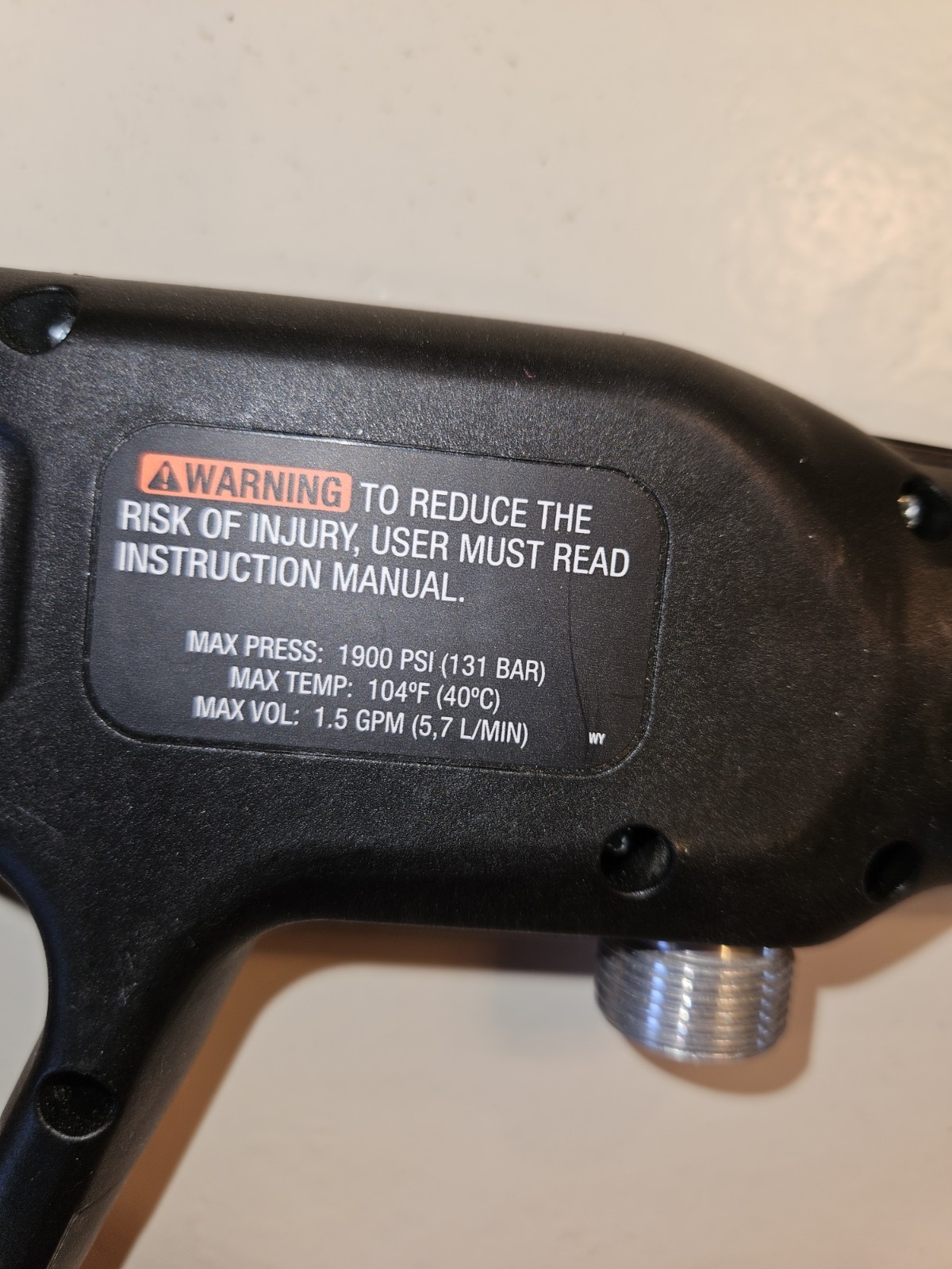 Pressure Washer Gun Black And Decker Electric Power Washer Wand