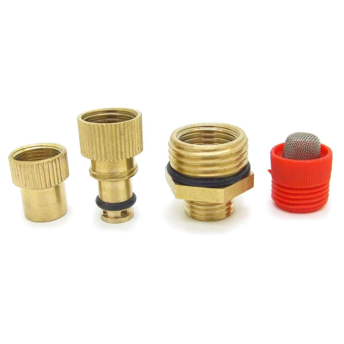 5PCS 1/2-inch Adjustable Spray Nozzle Atomizing Lawn Misting Sprinkler Gardening