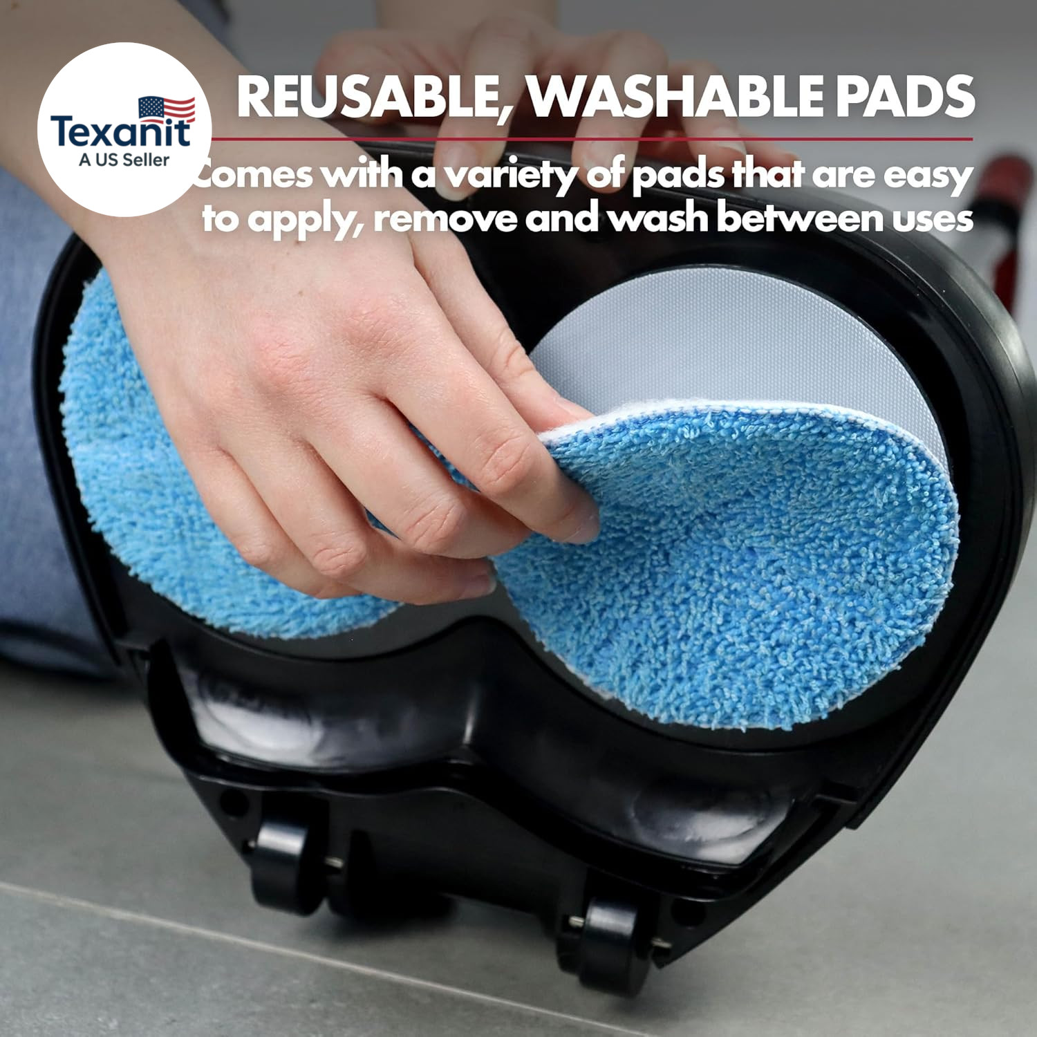 EP170 Complete Cleaner, Washer, Scrubber, Scourer, and Polisher, Interchangeable