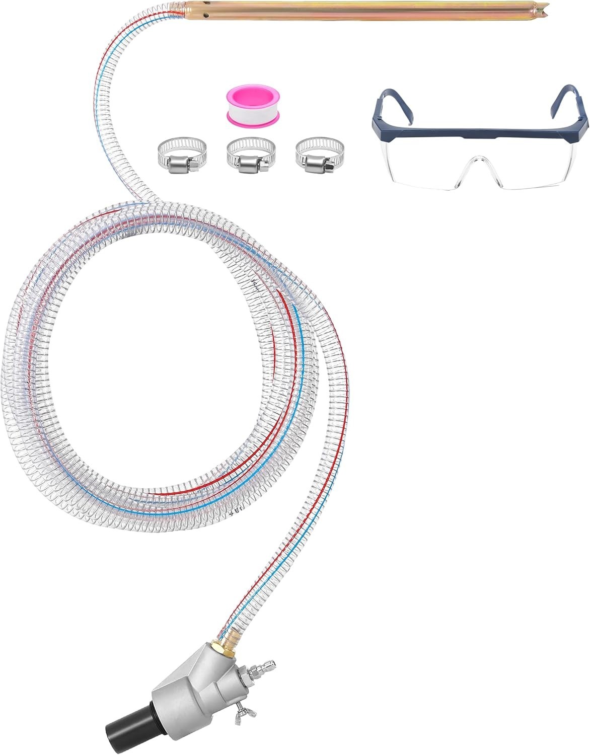 Professional Dustless Sand Blasting Kit for Graffiti & Rust Removal – 5000 PSI