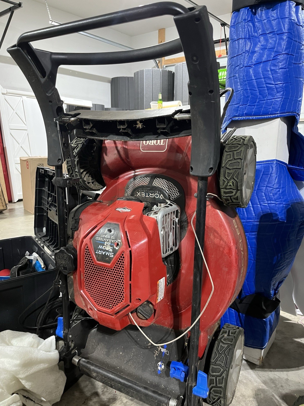 Toro Gasoline Cold Water Pressure Washer Recoil Start Storage Red/Black