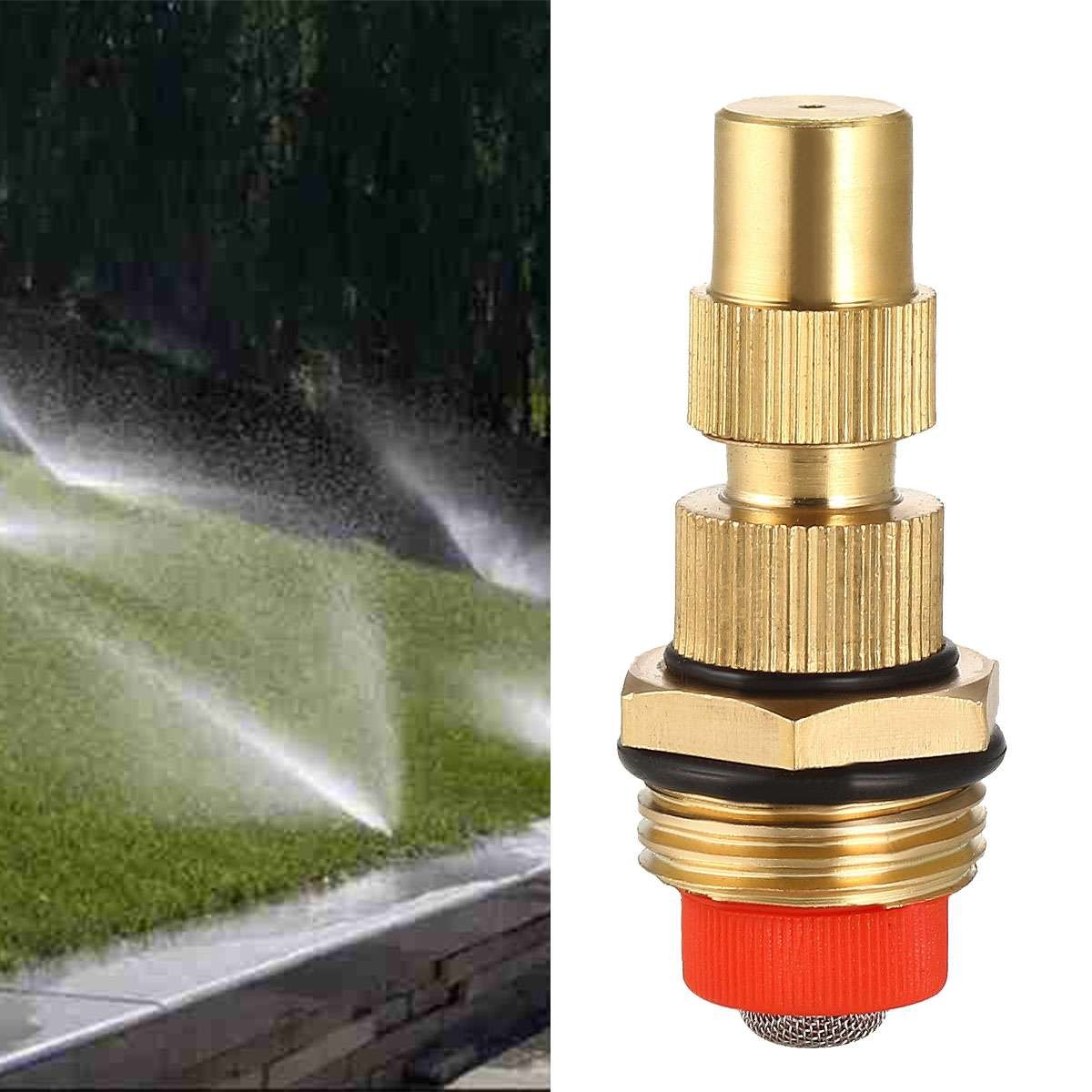5PCS 1/2-inch Adjustable Spray Nozzle Atomizing Lawn Misting Sprinkler Gardening
