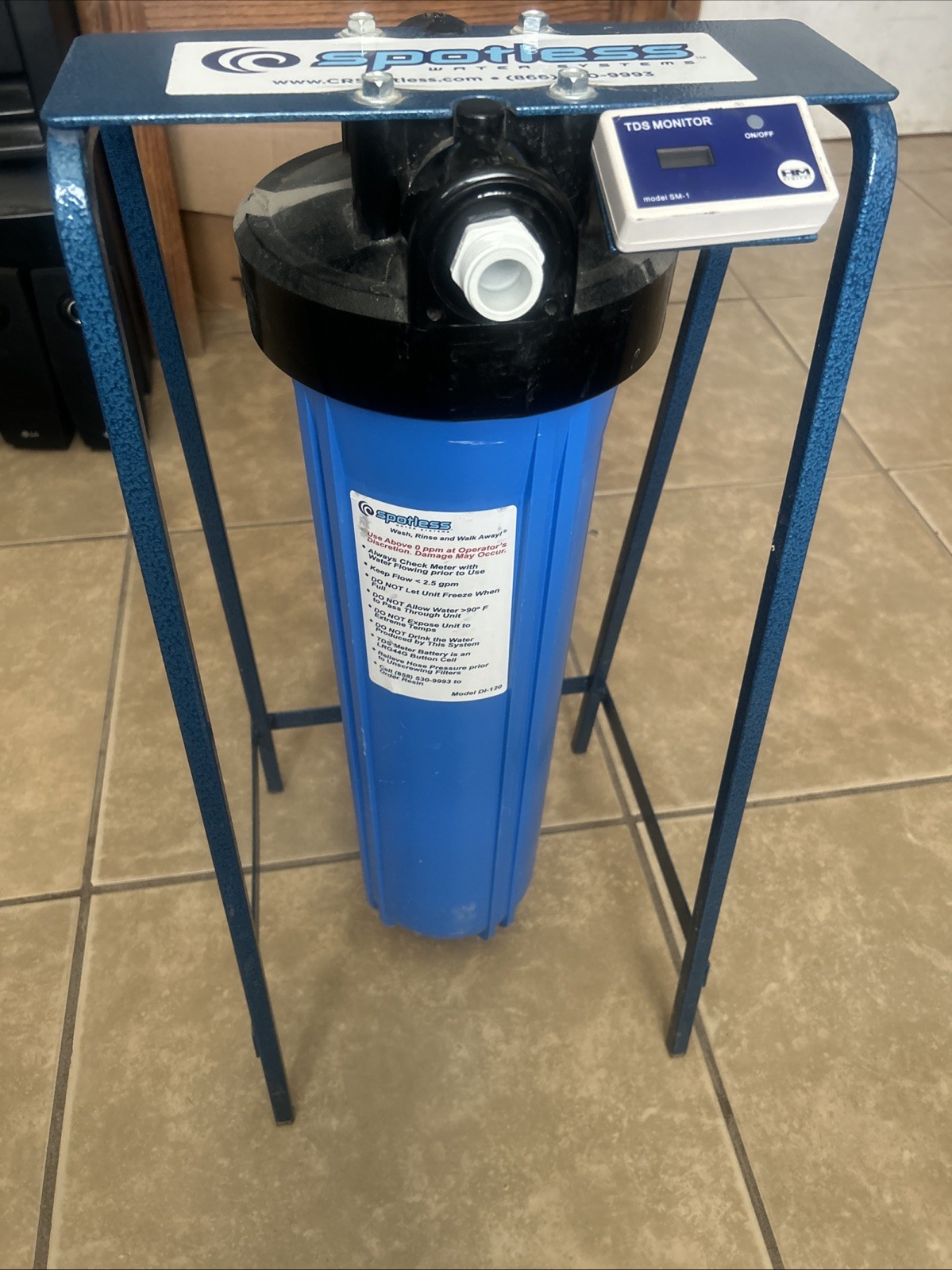 DI-120 Simplest RV & Car Wash System, Spotless Rinse Works for All Vehicles, Mot