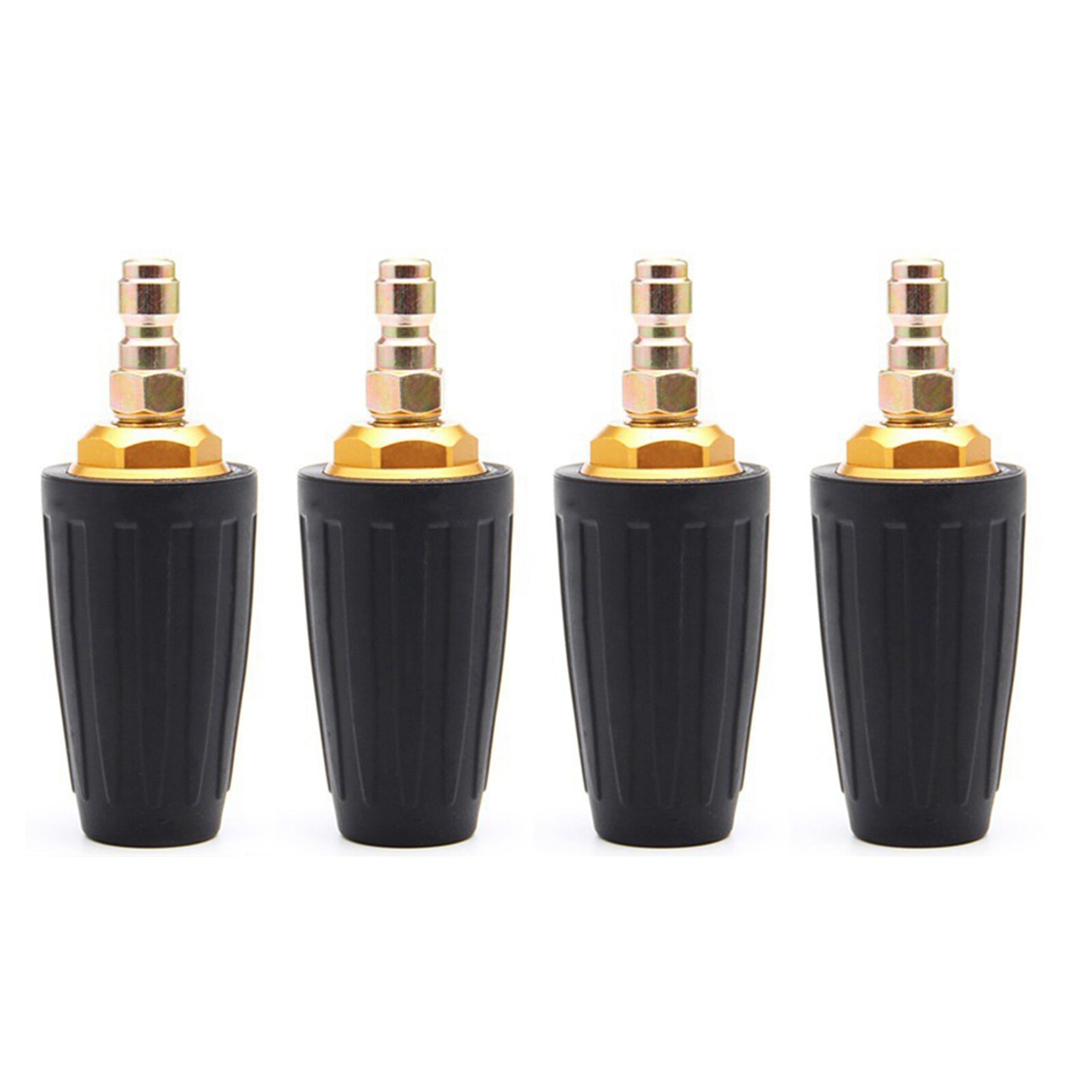 3600PSI 2.5/3.0/3.5/4 GPM 1/4″ Spiral High Pressure Washer Rotary Turbine Nozzle
