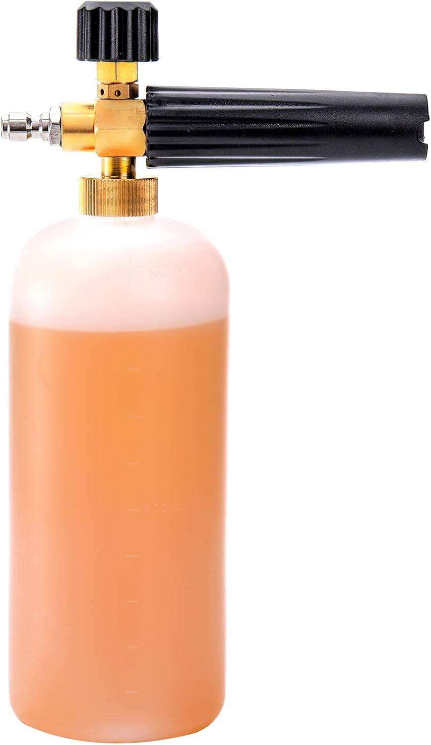 Foam Cannon, Car Wash Pressure Washer Jet Wash 1/4″ Quick Connector Adjustable S