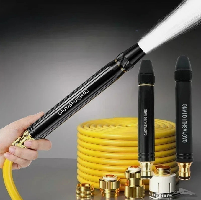 High Pressure Car Wash Water Gun Spray Nozzle Portable Washer for Auto