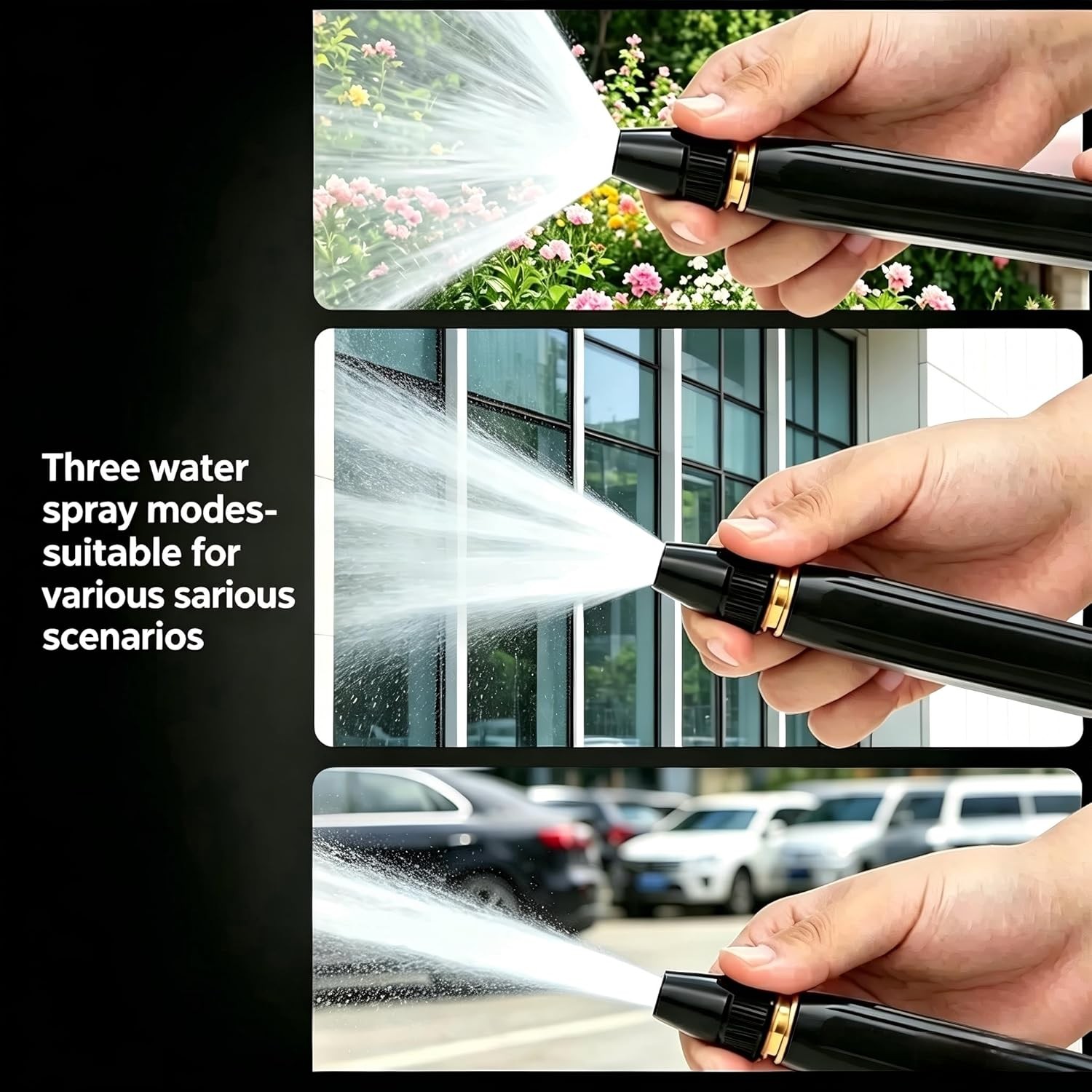High Pressure Car Wash Water Gun Spray Nozzle Portable Washer for Auto