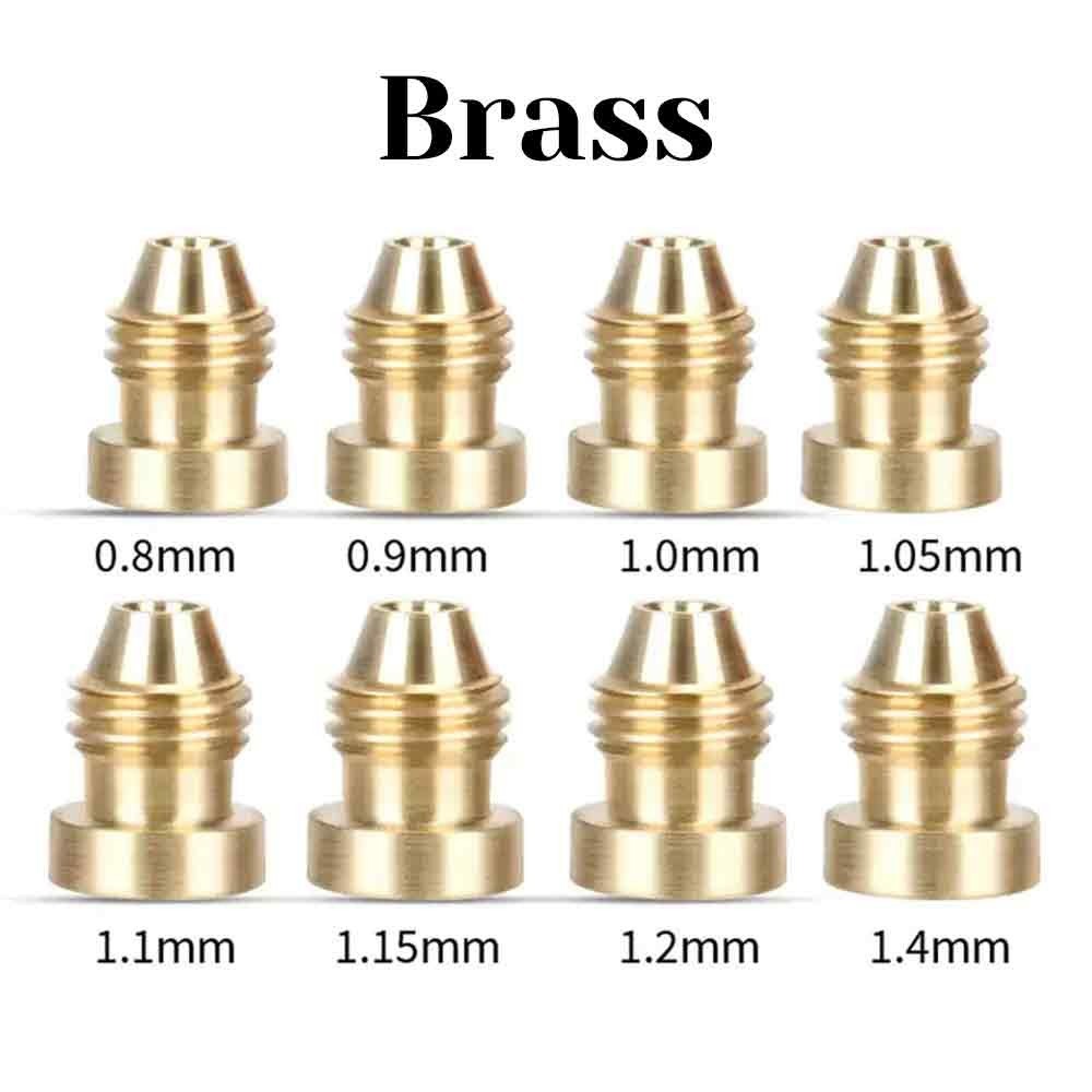 0.8 /0.9 /1~1.4mm Foam Cannon Orifice Nozzle & Foam Maker Universal Thread Tips