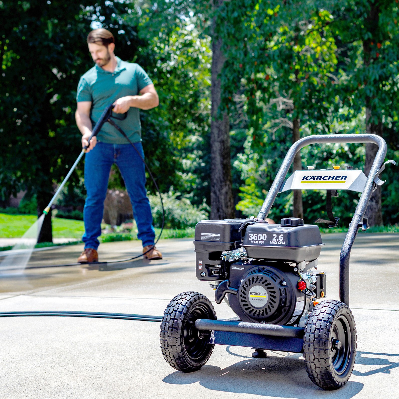 Kärcher G 3600 P Gas Pressure Washer, 3600 PSI, 2.6 GPM – NEW