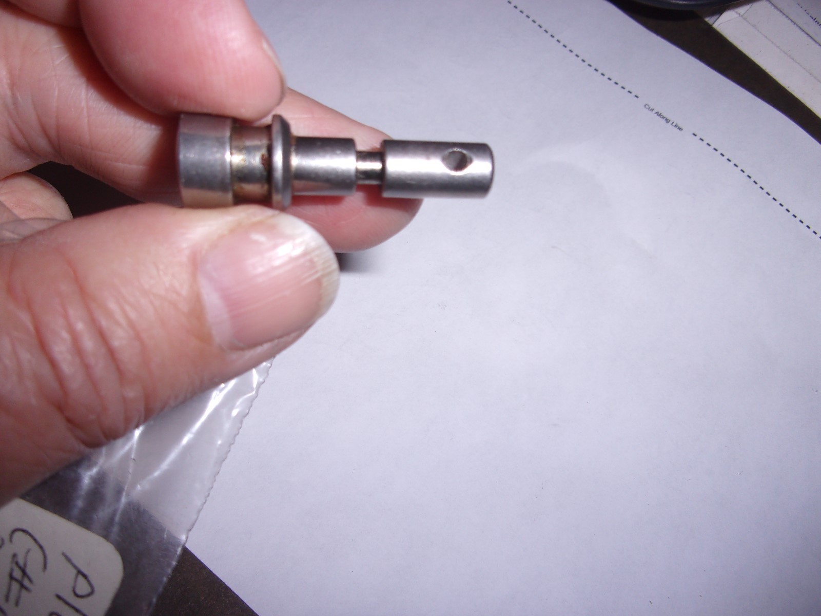 PM053700SV stainless steel plunger for PW352100LE or PW352100 campbell hausfeld,