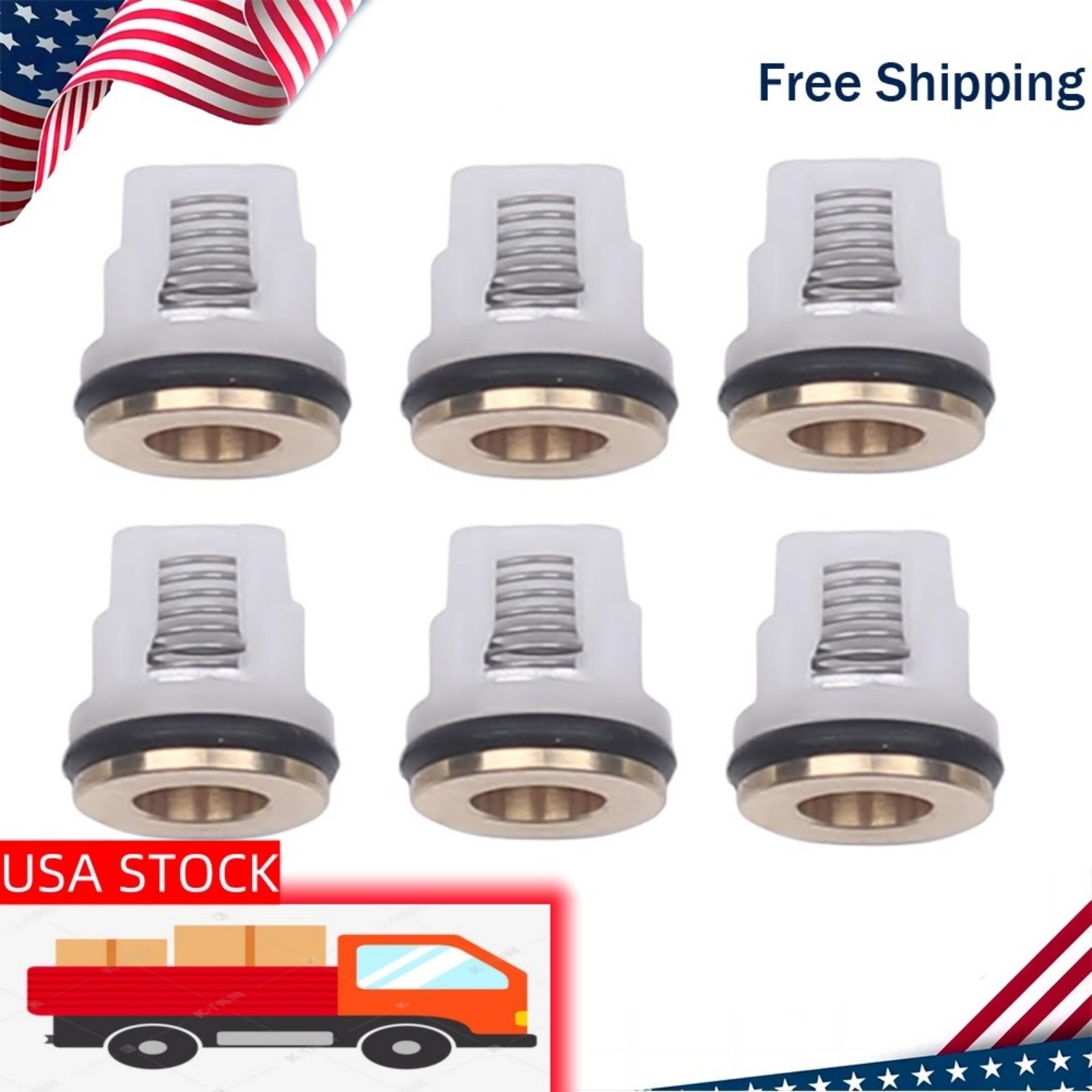 For Annovi Reverberi Check Valve Kit AR2233 Pressure Washer Pump RMV RMW Series