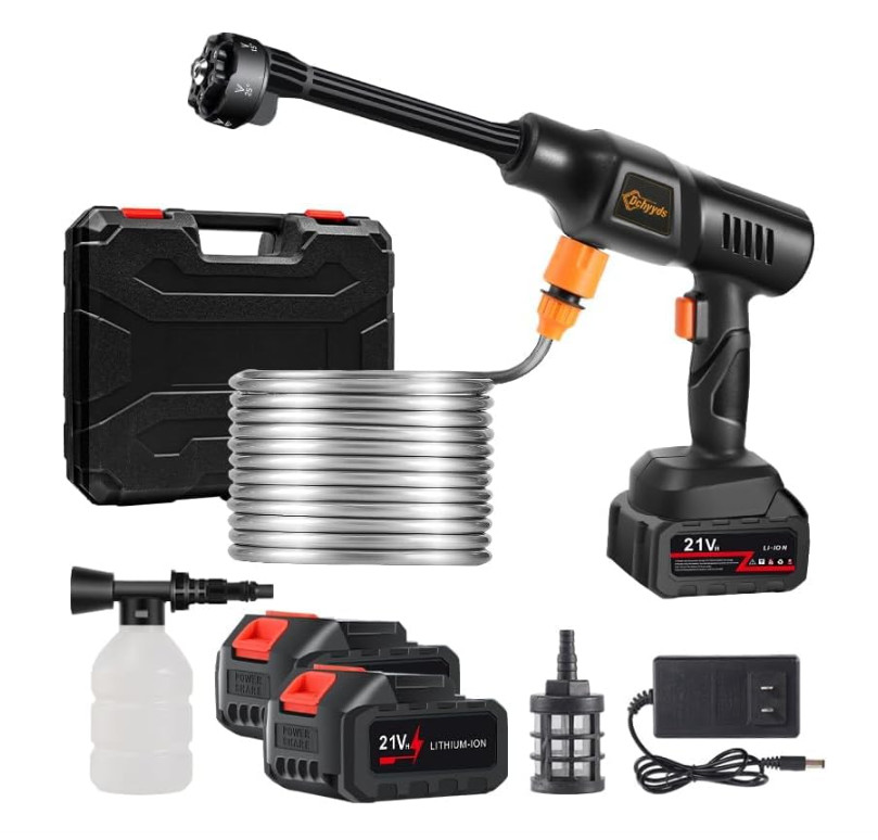 Portable Cordless Pressure Washer, 40000 mAh Battery Powered Pressure Washer
