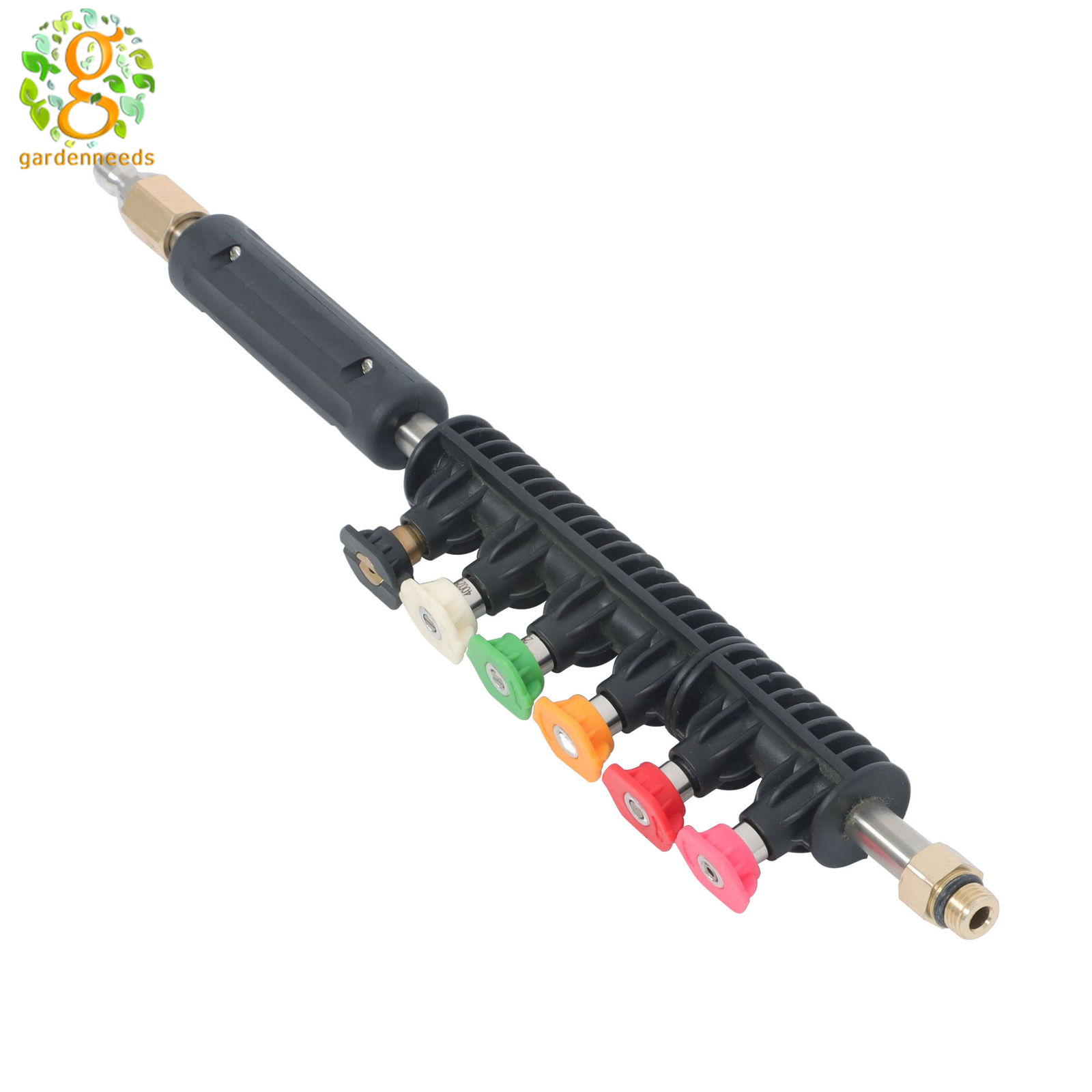 9 Pcs 97 Feet Water Gun 1/4 In 4000 Psi High Pressure Washer Extension Wand