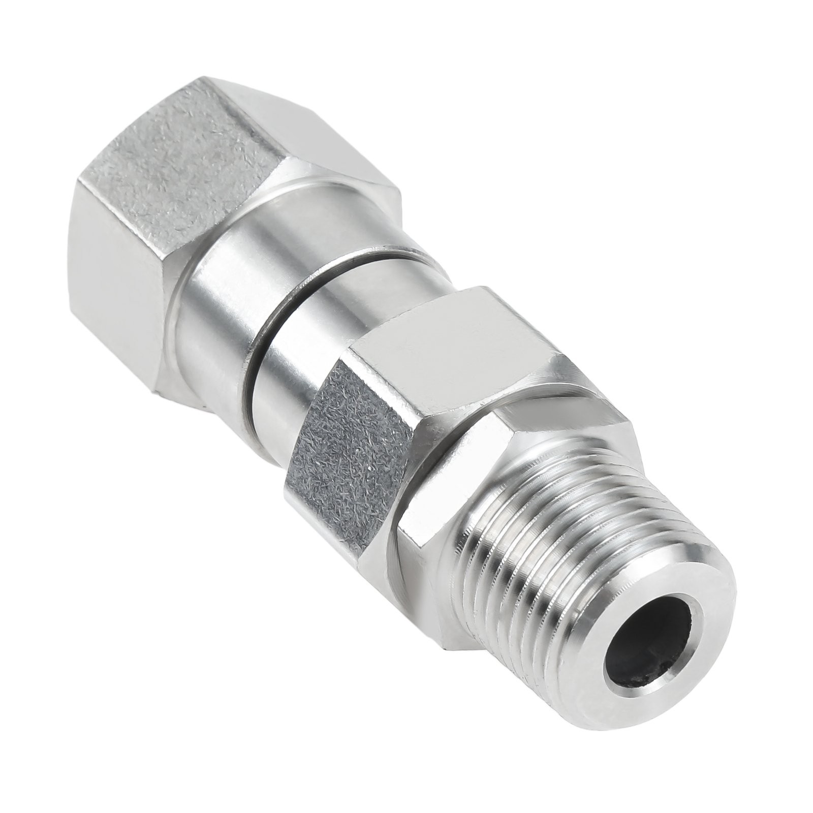 2Pcs For Pressure Washer Hos 3/8″ NPT Stainless Steel Swivel Joints Coupleres