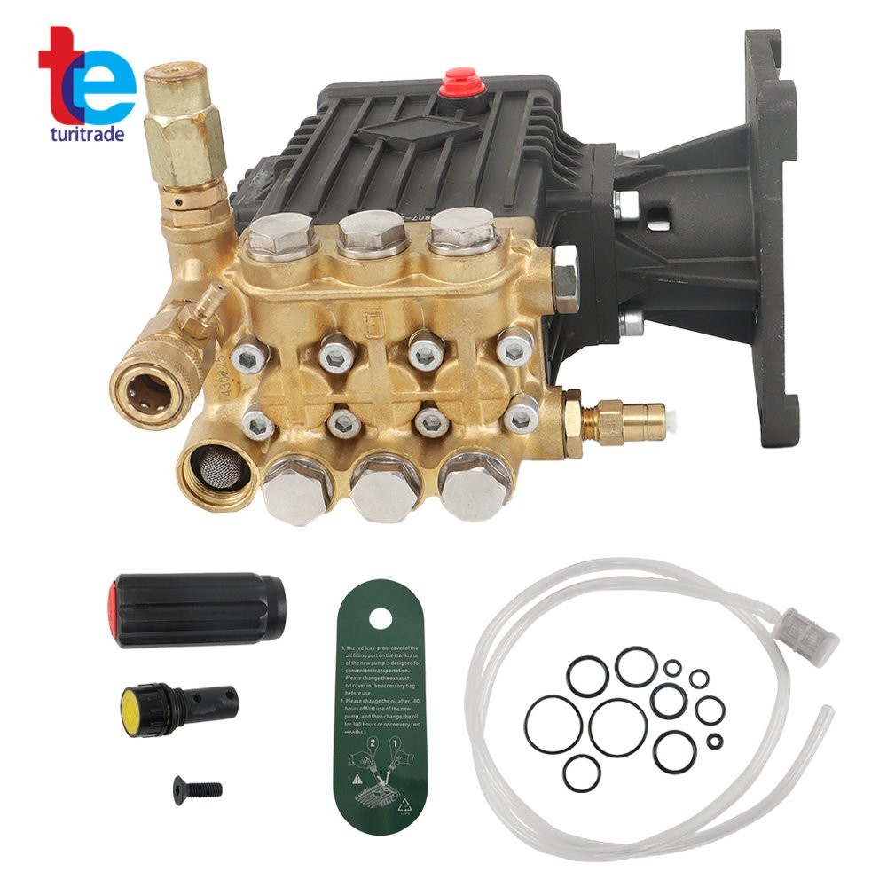 4400 PSI Pressure Washer Pump 4 GPM Power Washer Pump 1″ Shaft Horizontal New