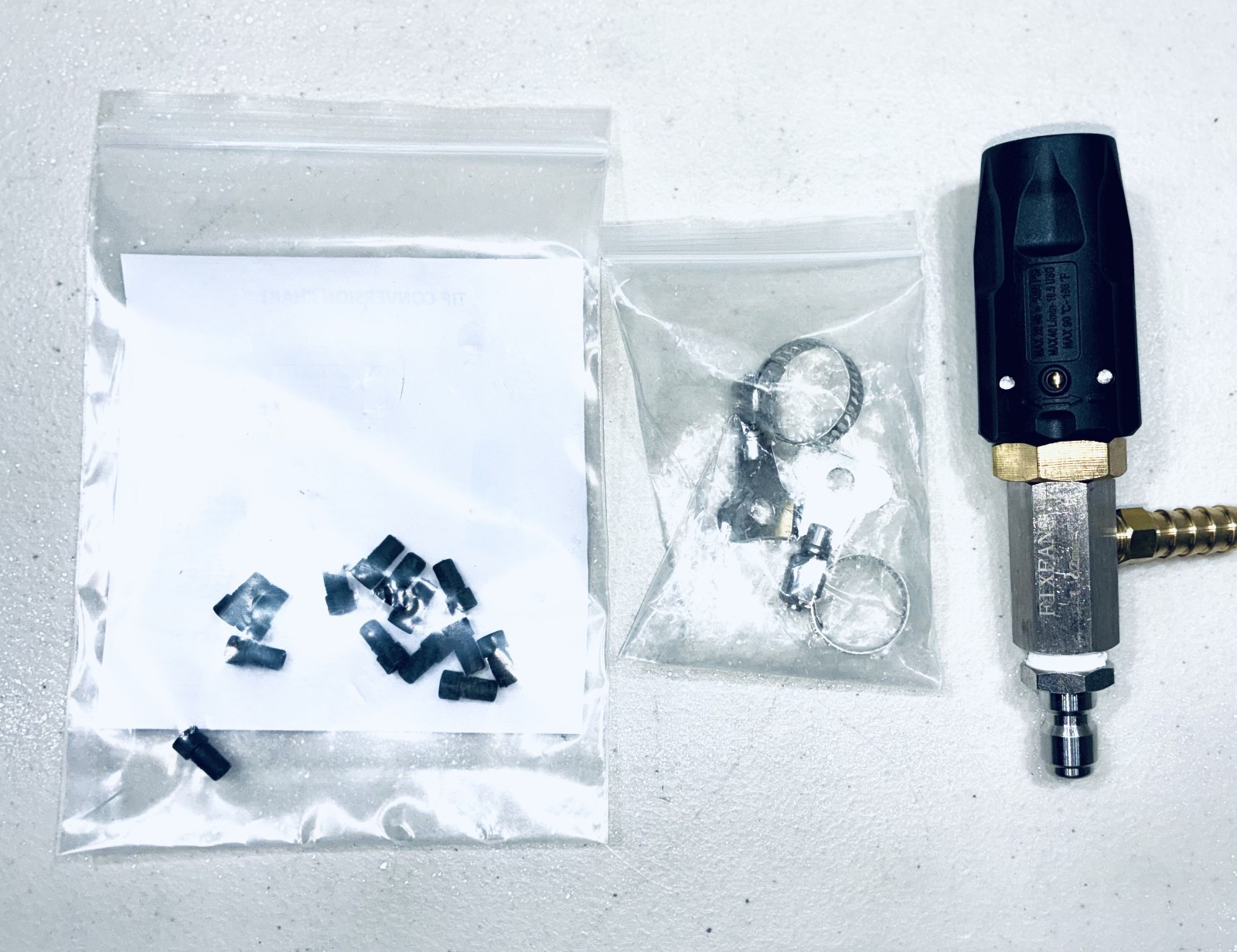 Adjustable Long Range Nozzle for Pressure Washer 2-2.5 GPM, Downstream Injection