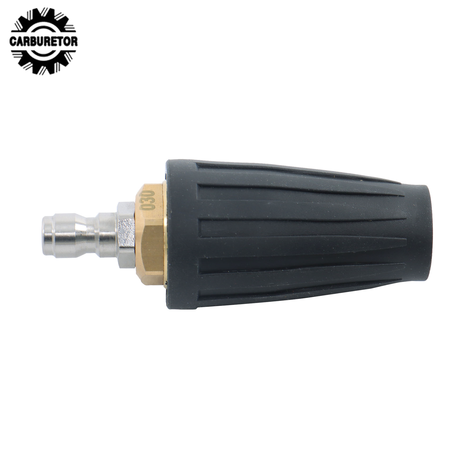 1/4 Inch 3600 PSI W/ 5 Spray Nozzles Rotating Turbine Nozzle Set Quick Connect