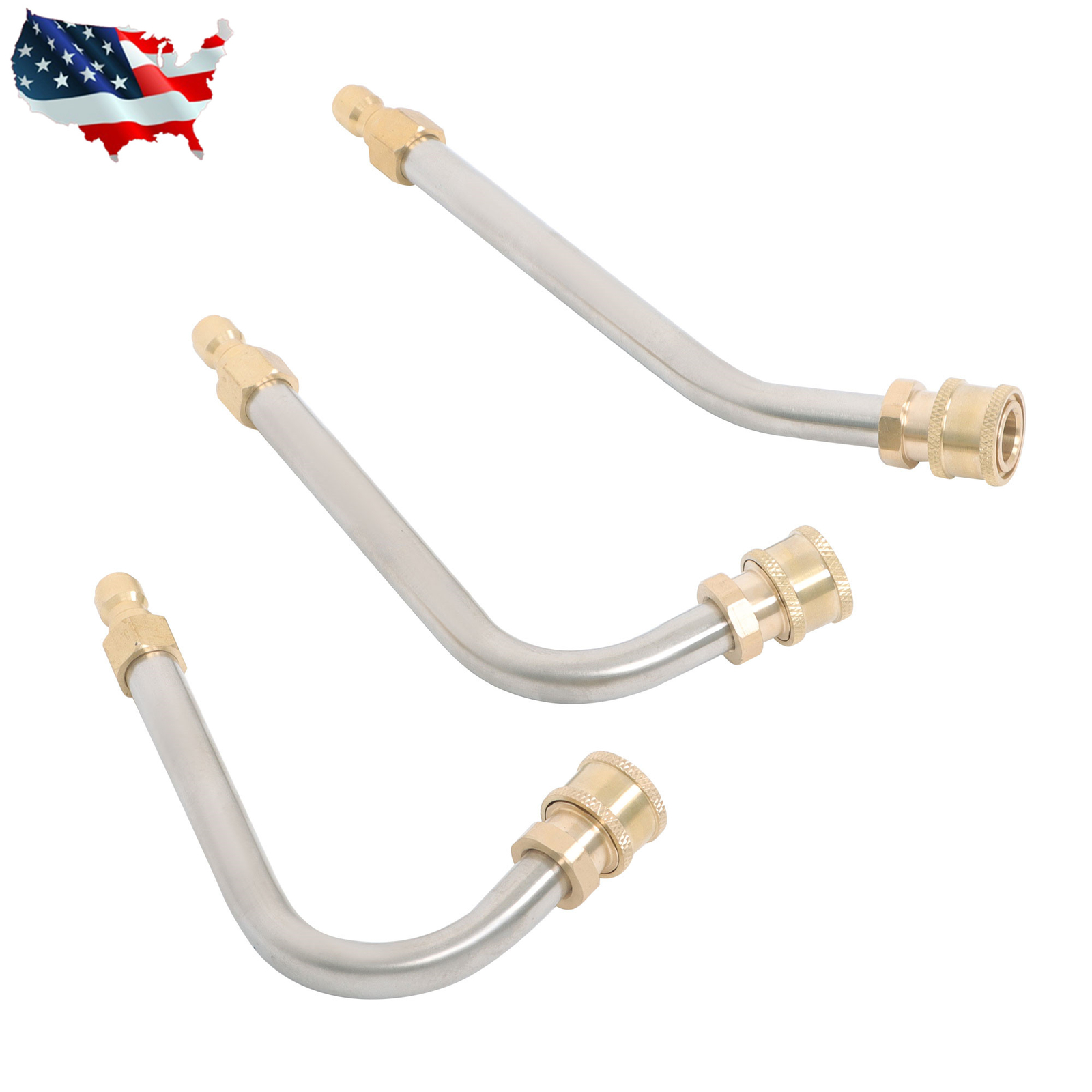 Pressure Washer Extension Wand Upgraded Power Washer Lance with Nozzle Tips 97in