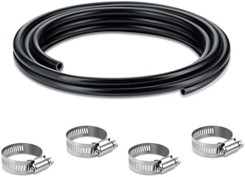 1/2 ID Transmission Oil Cooler Hose, 5FT Transmission Cooler Line for Power Stee