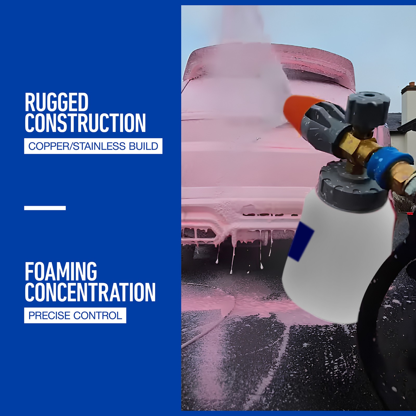 Powerhorse Foam Cannon, 4000 PSI, 5.6 GPM, 1-Liter Capacity