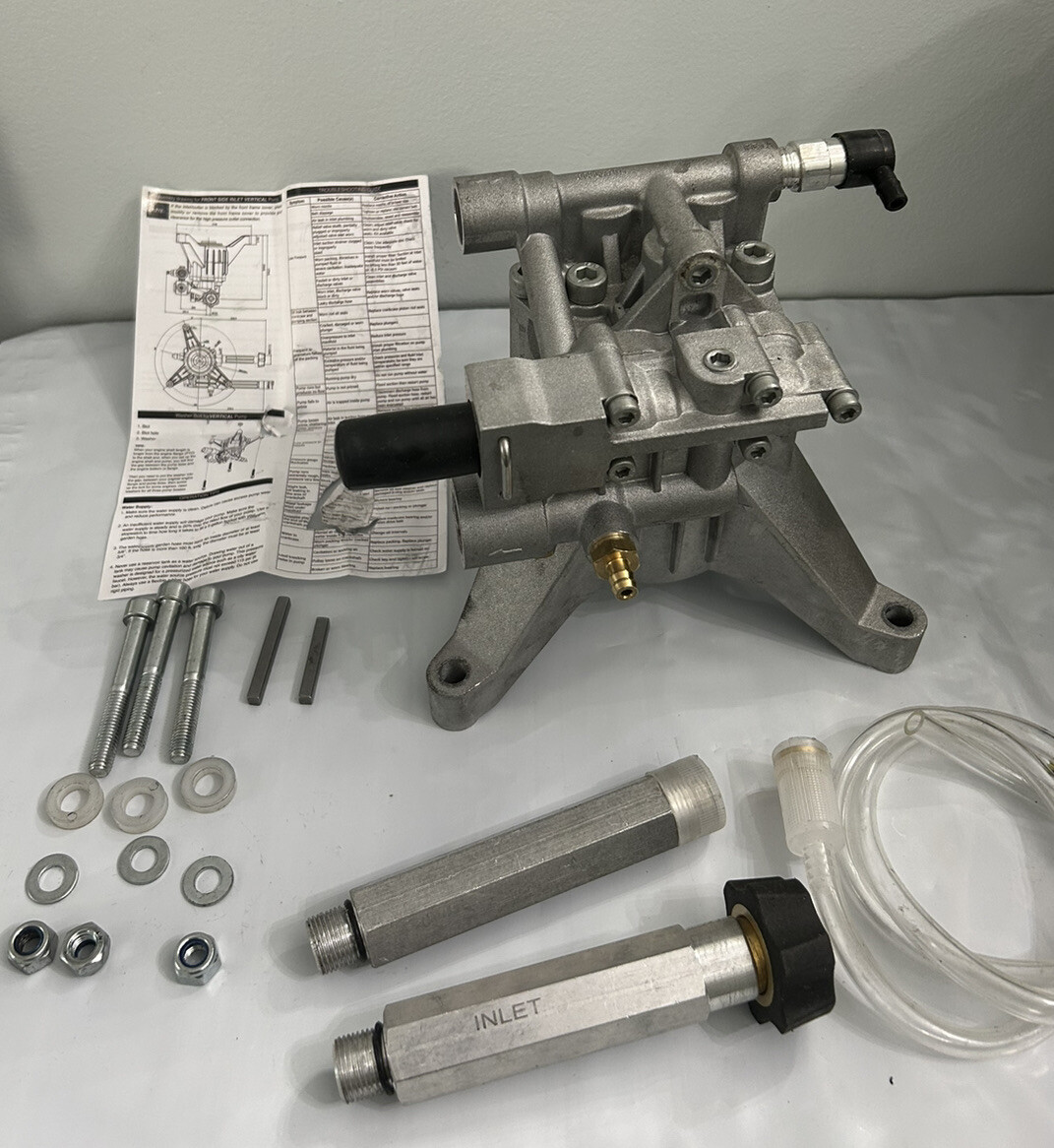 YAMATIC 7/8″ Shaft Vertical Replacement Pressure Washer Pump to 2500/170PCI/Bar