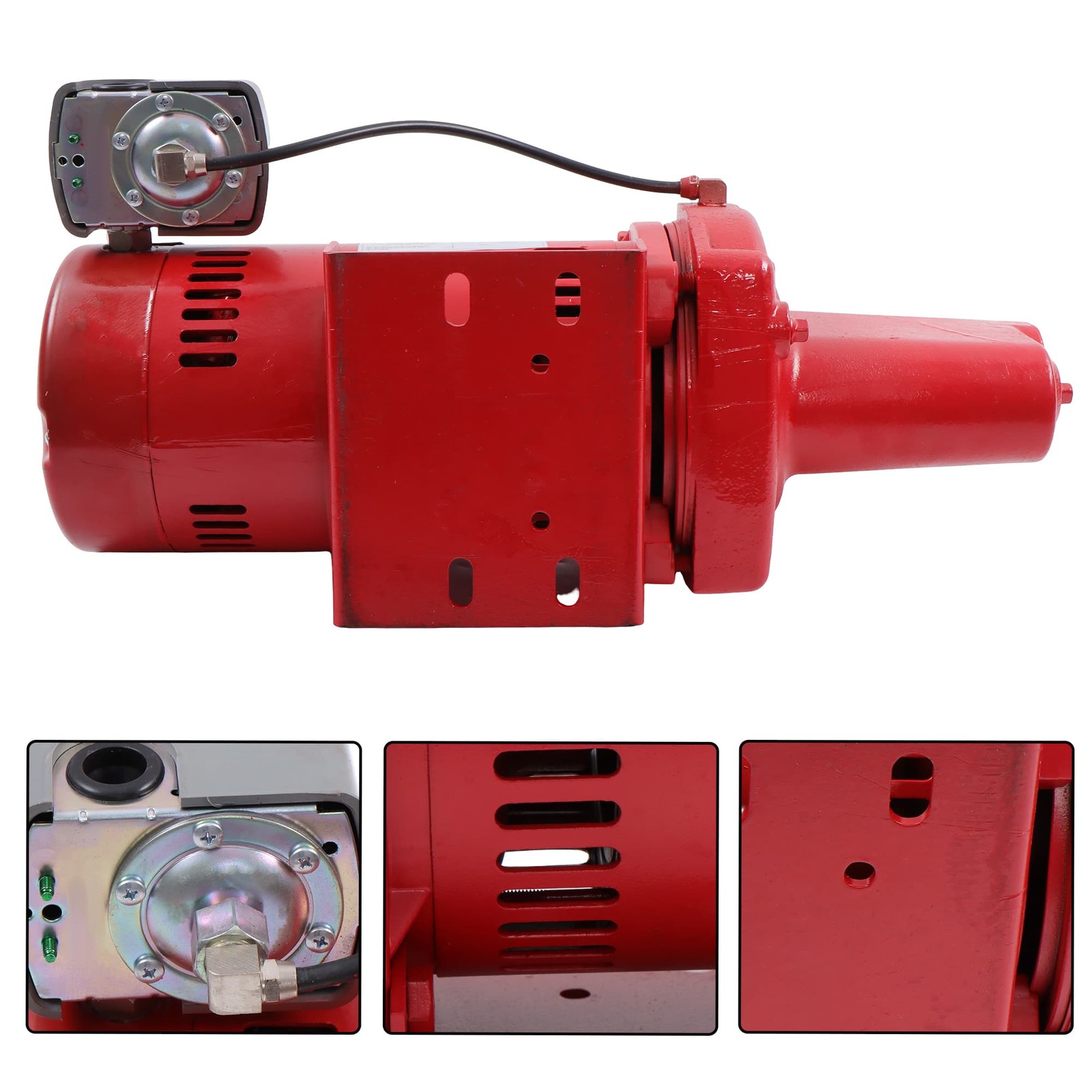 Cast Iron Shallow Well Jet Pump 1 HP 23 GPM 115/230 Volt for Irrigation 602208