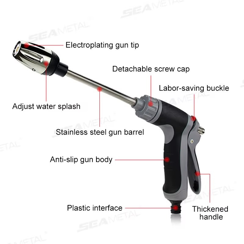 Hose Hawk Pro 360° Rotating Pressure Washer Nozzle 3 Spray Modes