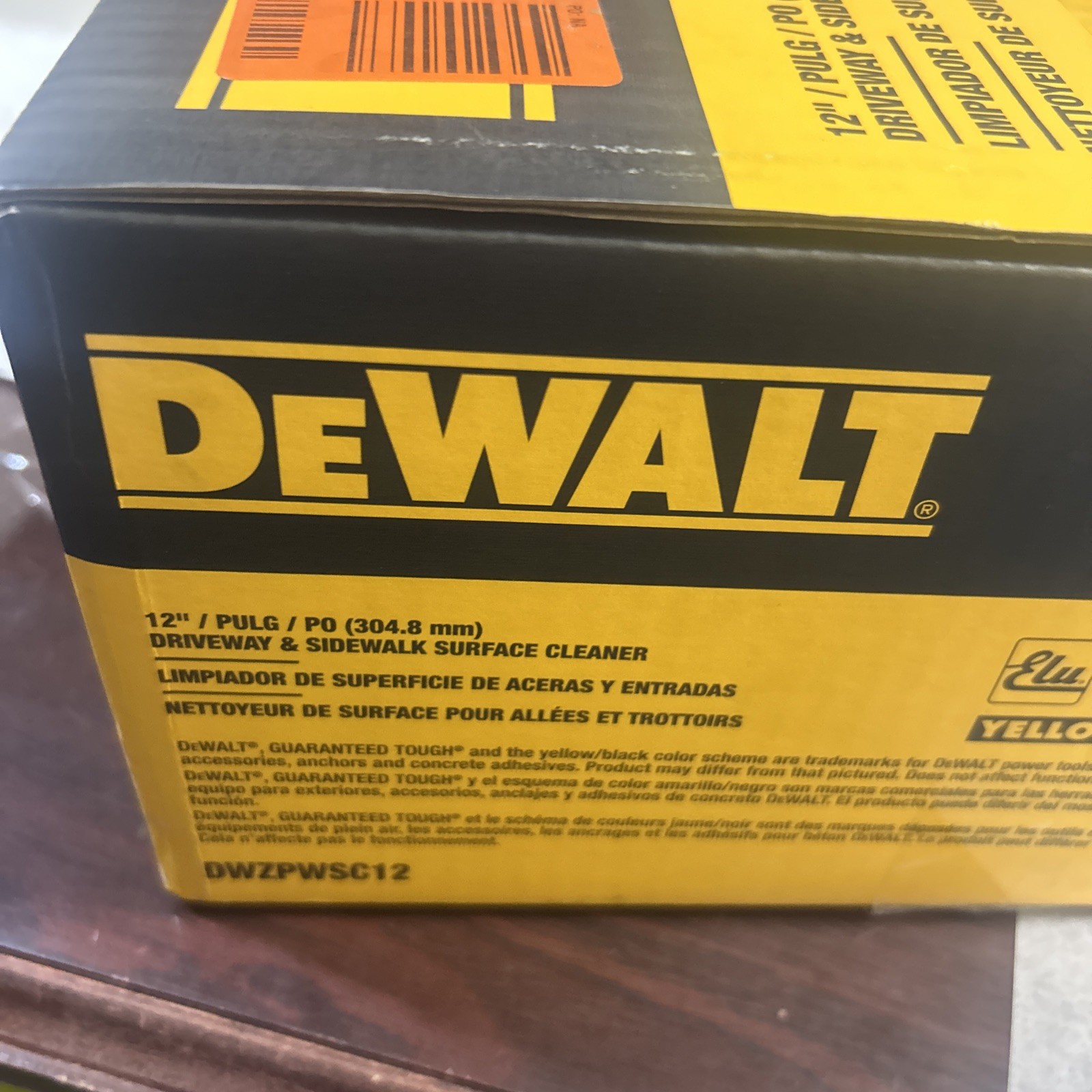 DEWALT 12 in. Rotating Surface Cleaner Pressure Washer Attachment (3000C710