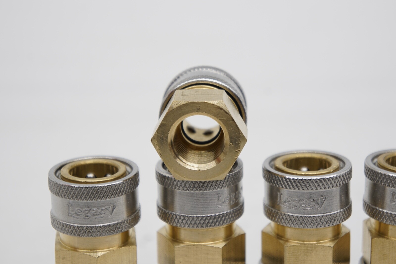 10Pc Legacy 9.802-166.0 4000 PSI 3/8″ FPT Pressure Washer Hose Quick Coupler Soc