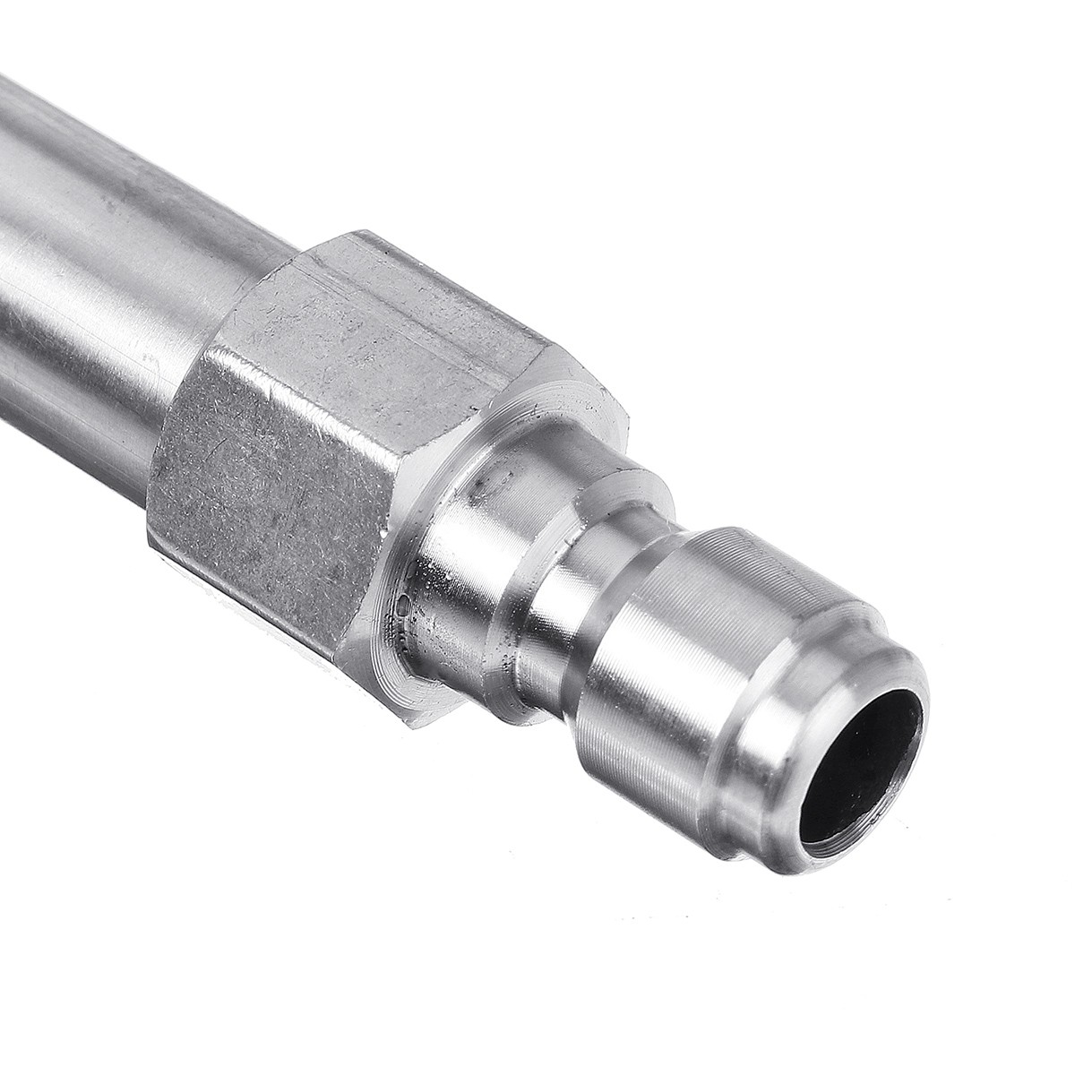 2Pcs For High Pressure Power Washer Wand 33cm Elbow +Straight Extension Lance