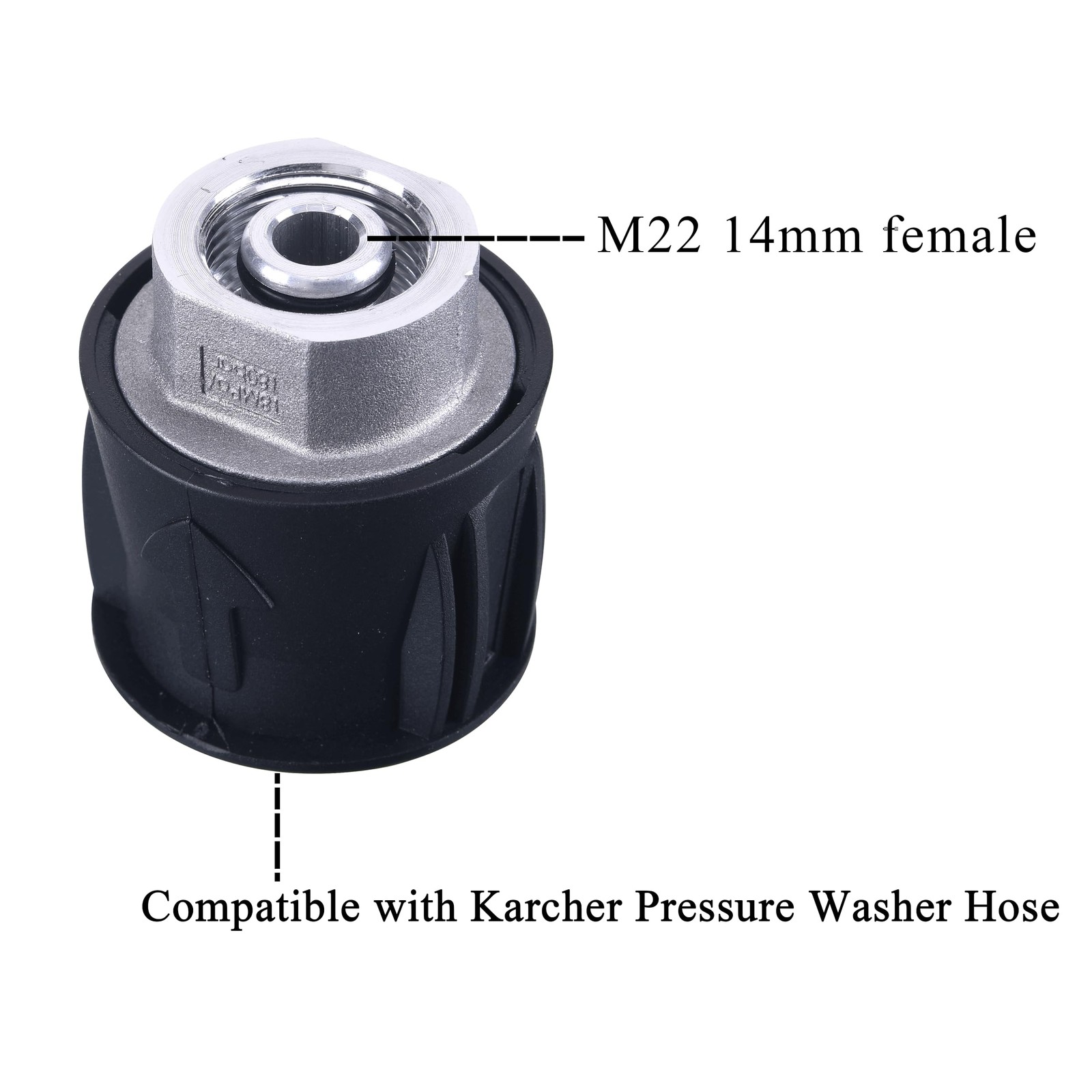 Pressure Washer Adapter For Gun And Power Washer Only Compatible Karcher Hose To