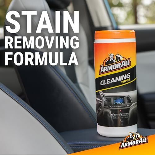 Armor All Car Interior Cleaner Wipes, Car Interior Cleaning Wipes for Dirt and D