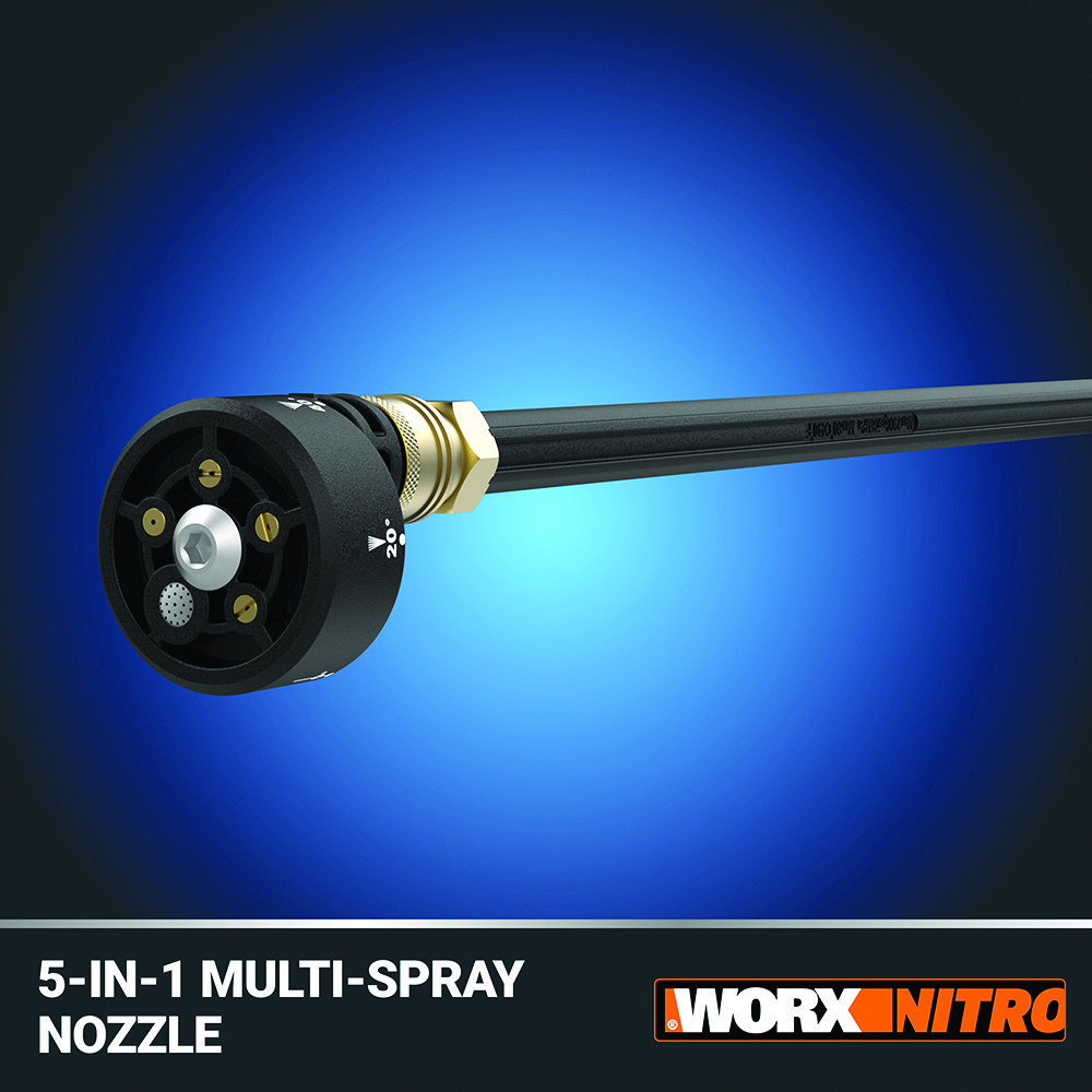 Worx Nitro WP657 40V PowerShare Hydroshot 800 Max PSI Portable Power Cleaner-OB