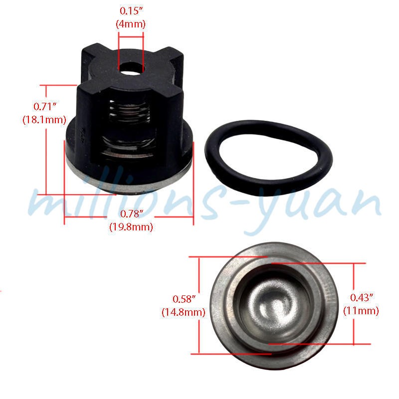 AR1828 Check Valve Repair Kit For AR RK RKA RKV RRV XRC XRA Pressure Washer Pump