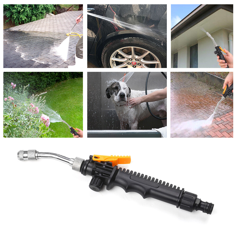 2-in-1 High Pressure Washer 2.0 Jet Nozzle Fan Nozzle C-lean Washing Wand F1J3