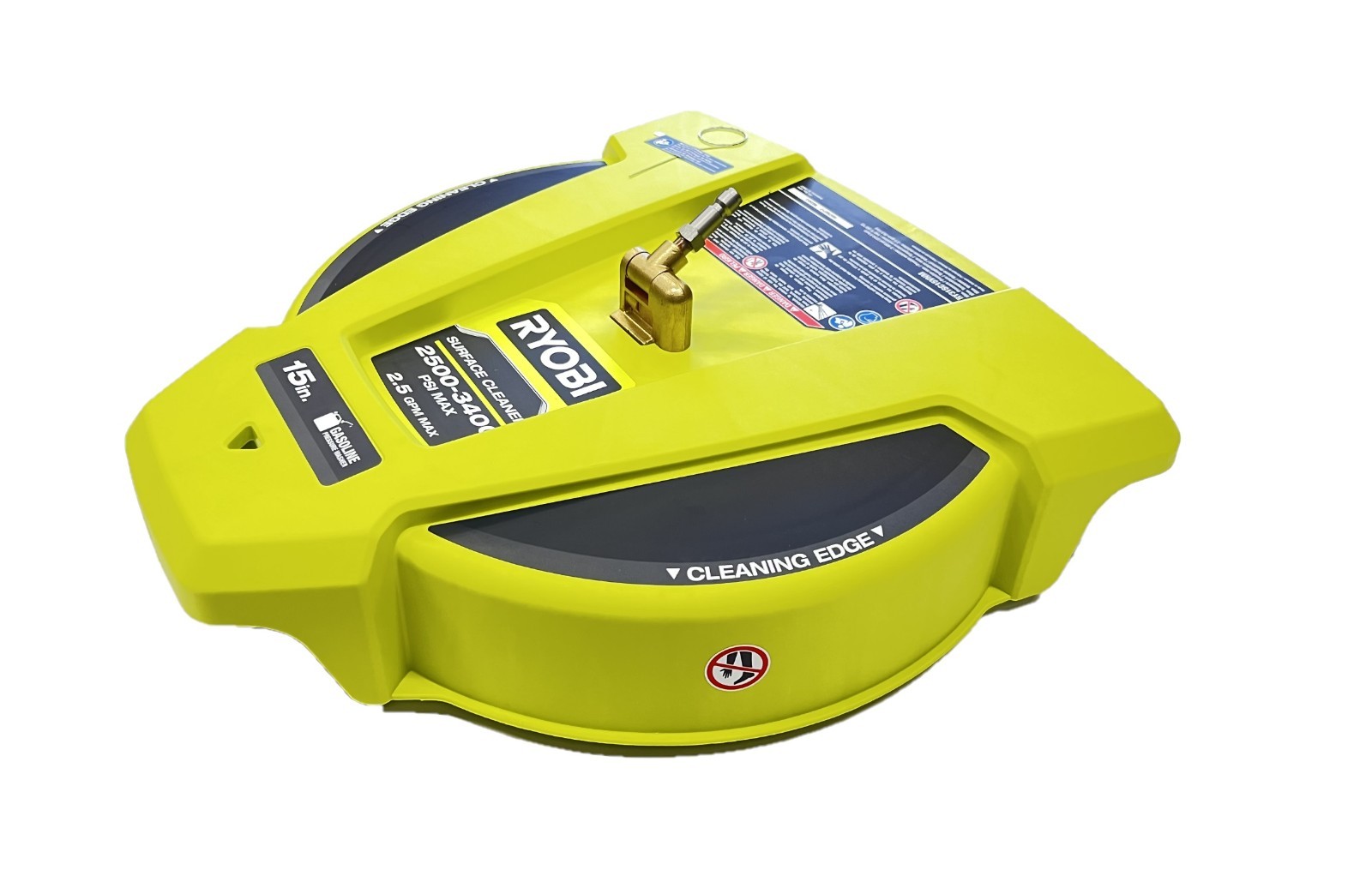 NEW RYOBI 15 in. 3400 PSI Pressure Washer Surface Cleaner w/ Wheels RY31SC15