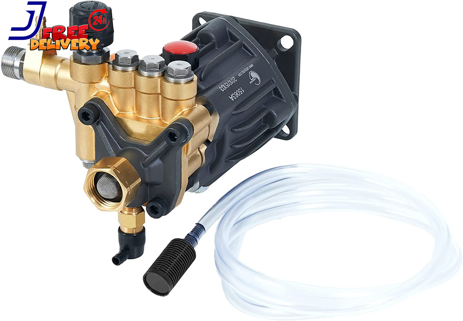 CH 2830 G Pressure Washer Pump 2800 PSI 3 GPM 3/4″ Shaft Horizontal Axial