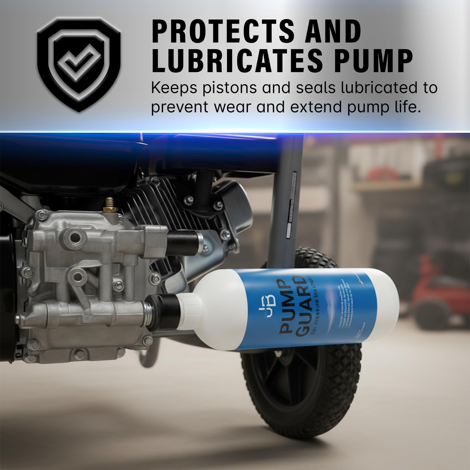 Pump Guard 16oz Antifreeze Lubricant Pressure Washer Saver Winterize Gas