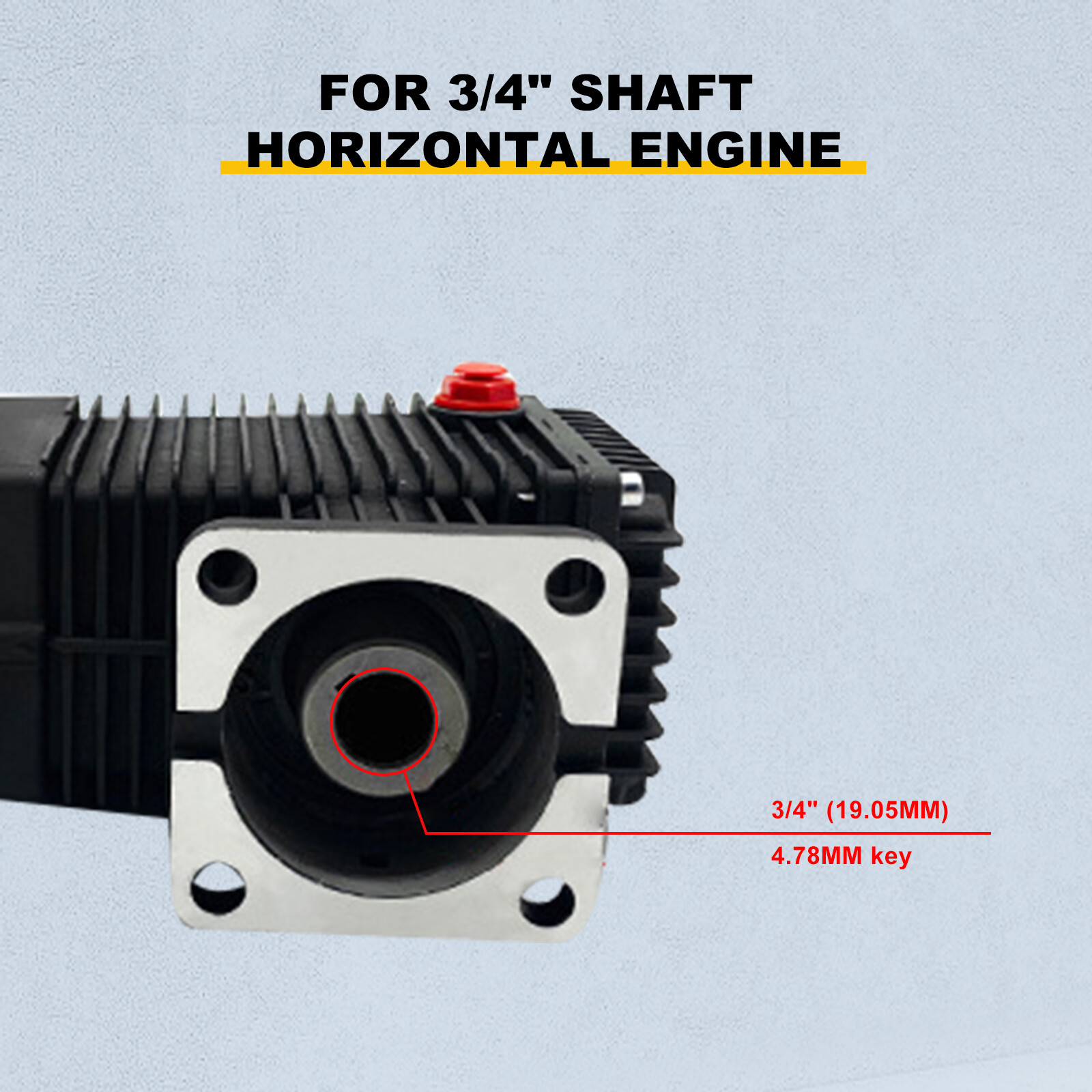 2200psi-3000psi 3/4″ Pressure Washer Pump for 5.5hp/6.5hp/7hp engine 3-0414