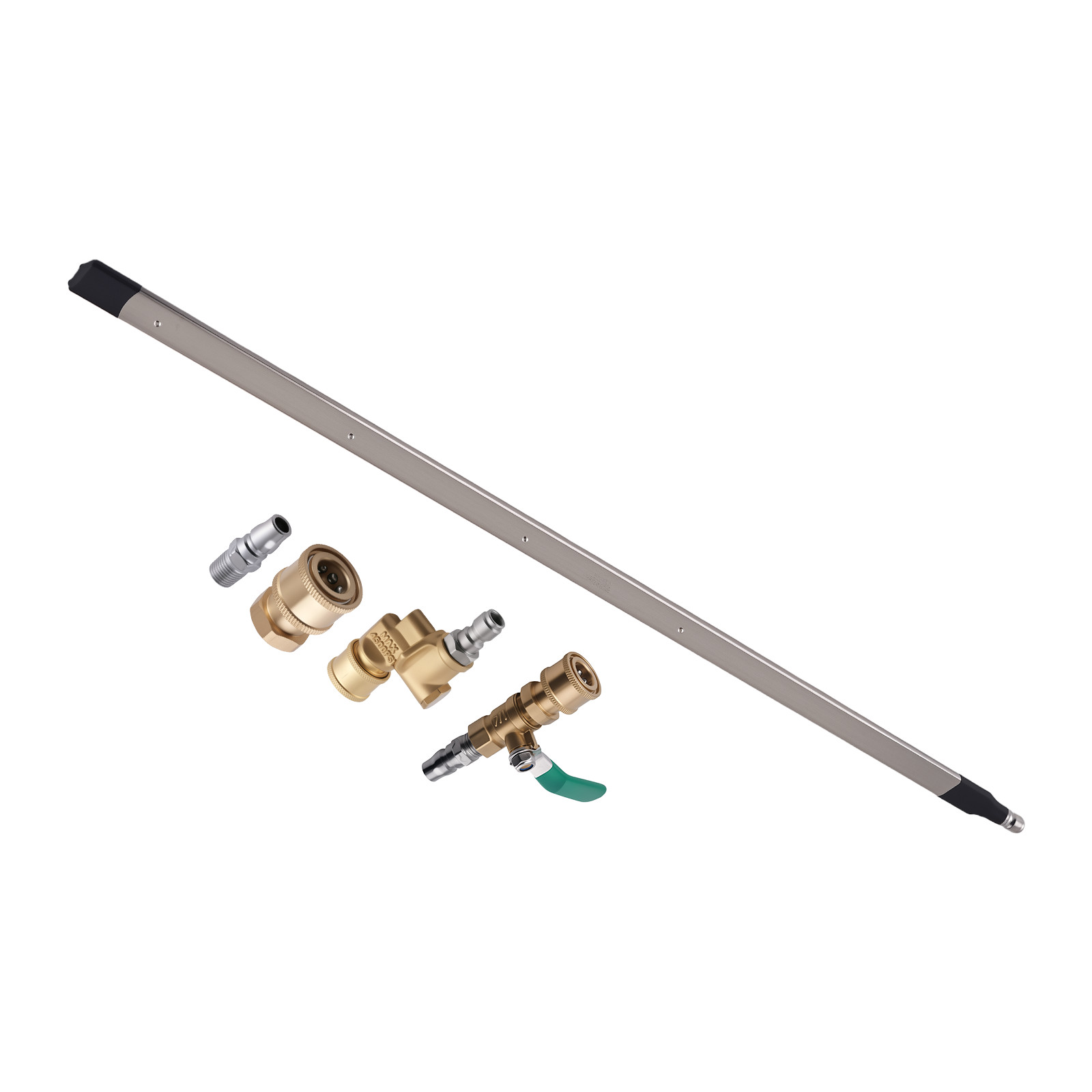 24″ High Pressure Radiator Cleaner Wand 23.62in Stainless Steel Flush Tool Kit