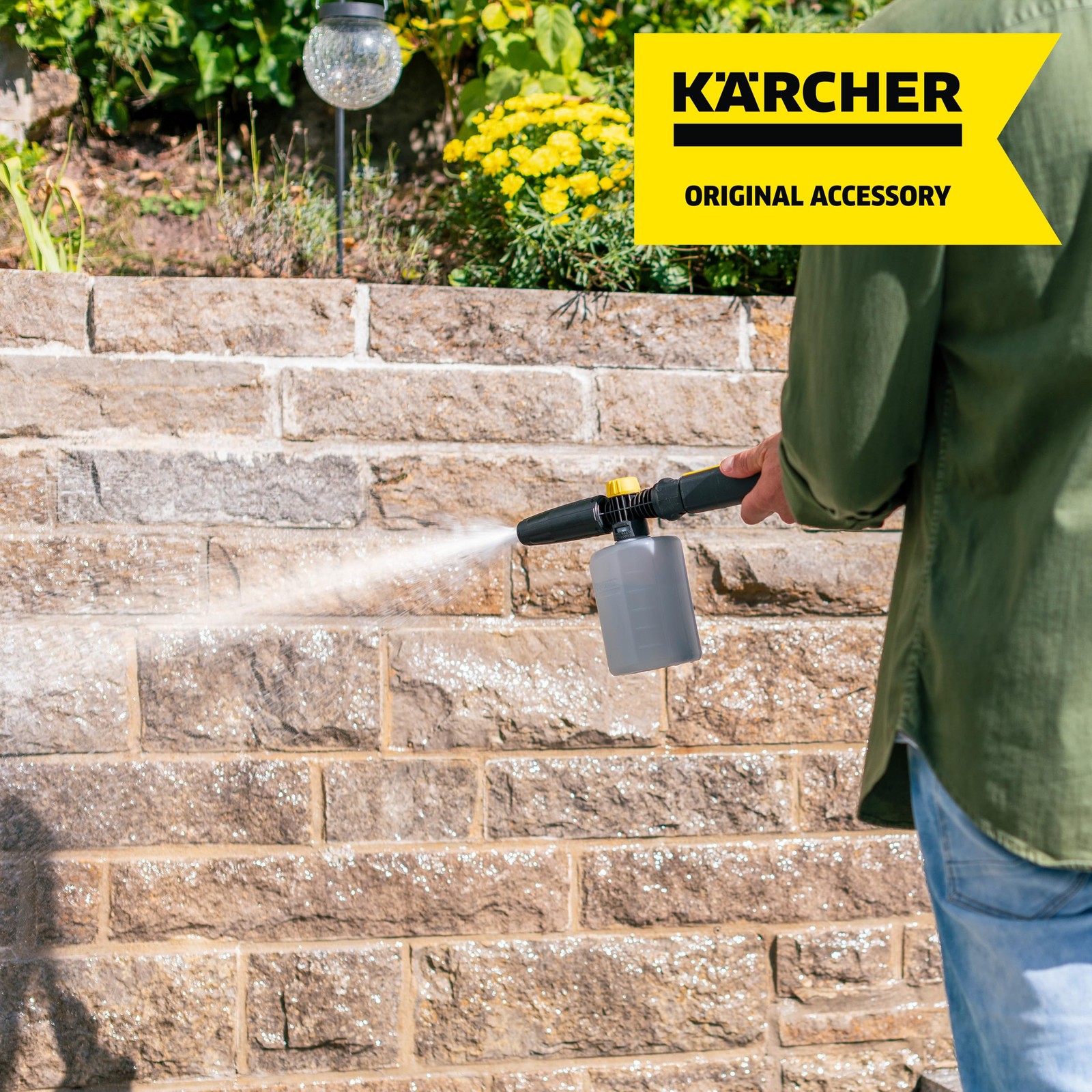FJ6 Foam Cannon for Karcher Electric Pressure Washers K1-K5 – Great for Clean…