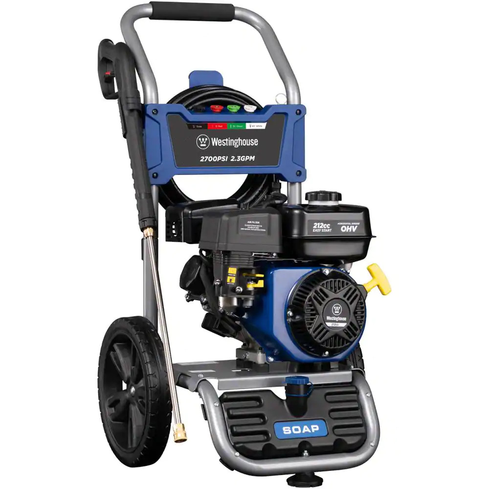 Hidrolavadora De Gasolina Industrial Lavadora Para Carros Alta Presion 2700 PSI