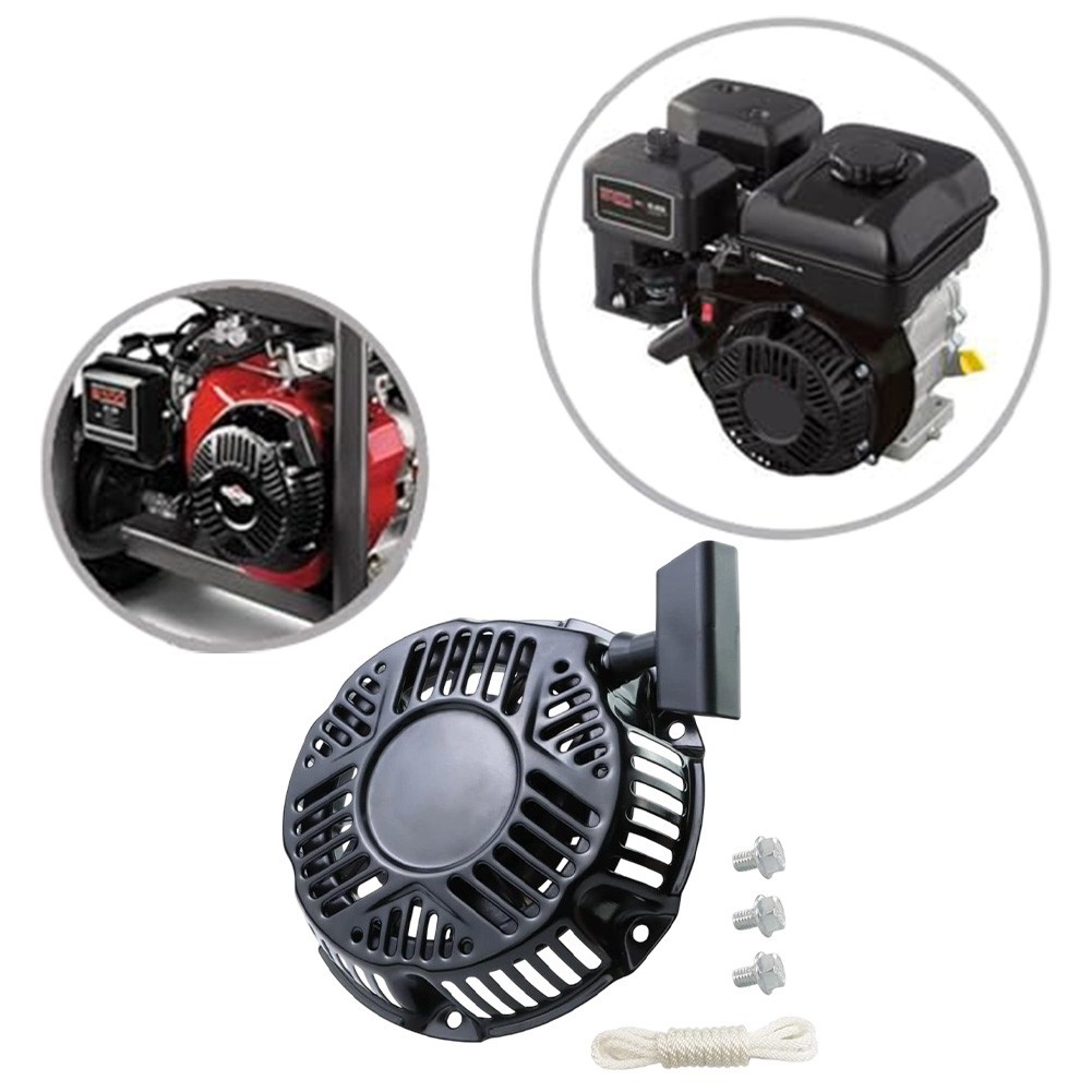 Recoil Starter Assembly for 5hp 6 5hp For 163cc and 208cc Engines with Screws