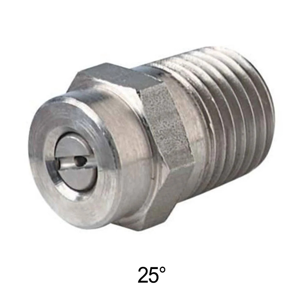 1/4″ High Pressure Cleaner Washer Nozzle Stainless Steel Spray Fan Nozzle Tips H