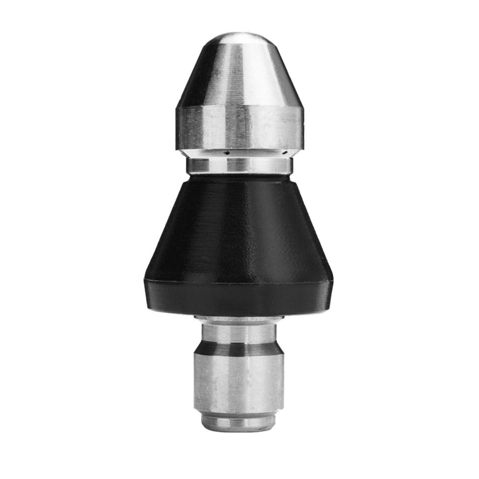 1Pc Pressure Washer Drain Cleaning Jetter Pipe Nozzle Sewer Hose 1 Front 6 Rear
