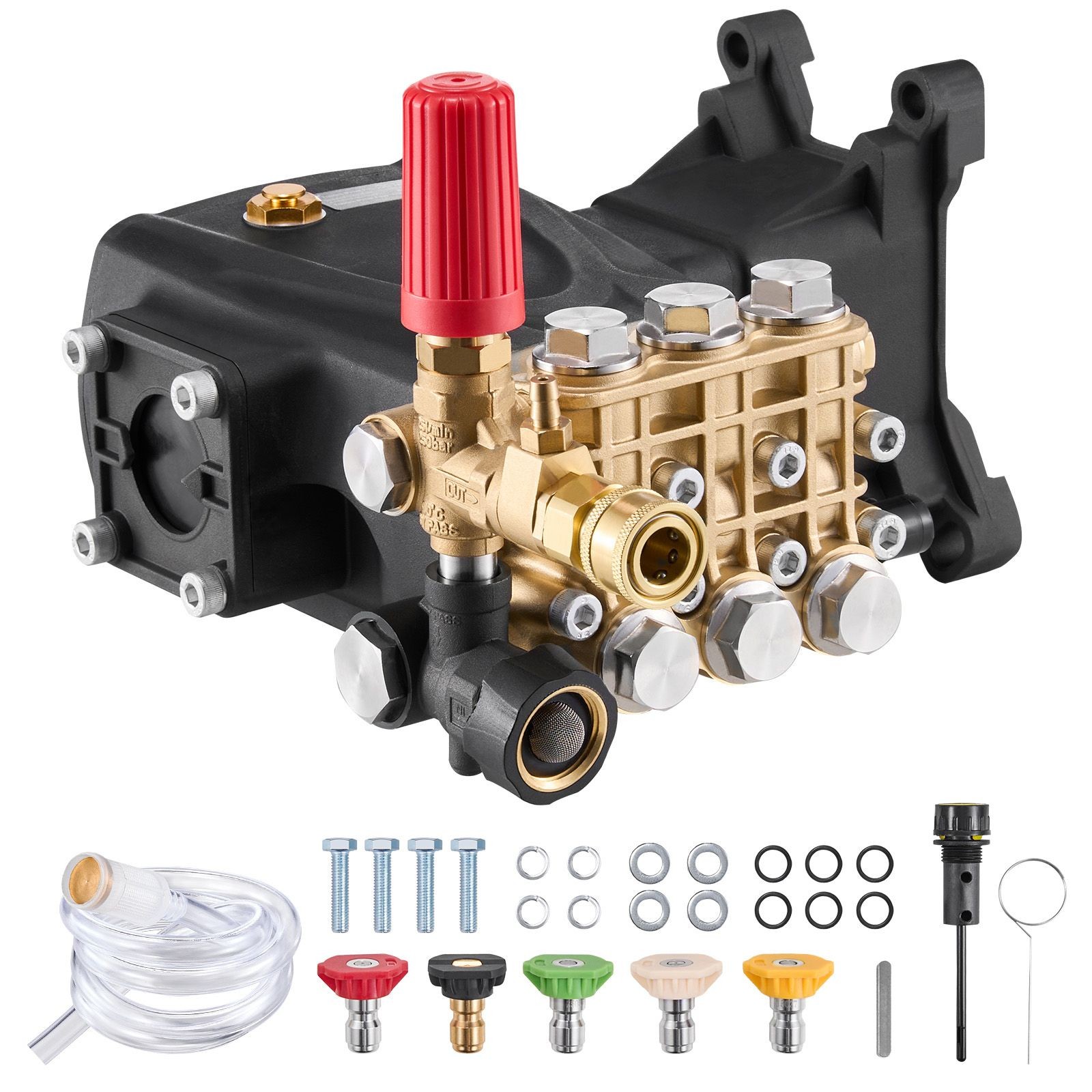 Pressure Washer Pump 1″ Shaft Triplex 4200 PSI for Simpson MorFlex