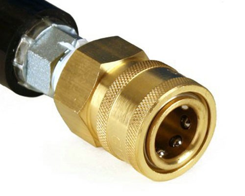 Raptor Blast 6000 PSI 3/8″ x 100′ Non Marking Pressure Washer Hose with Couplers
