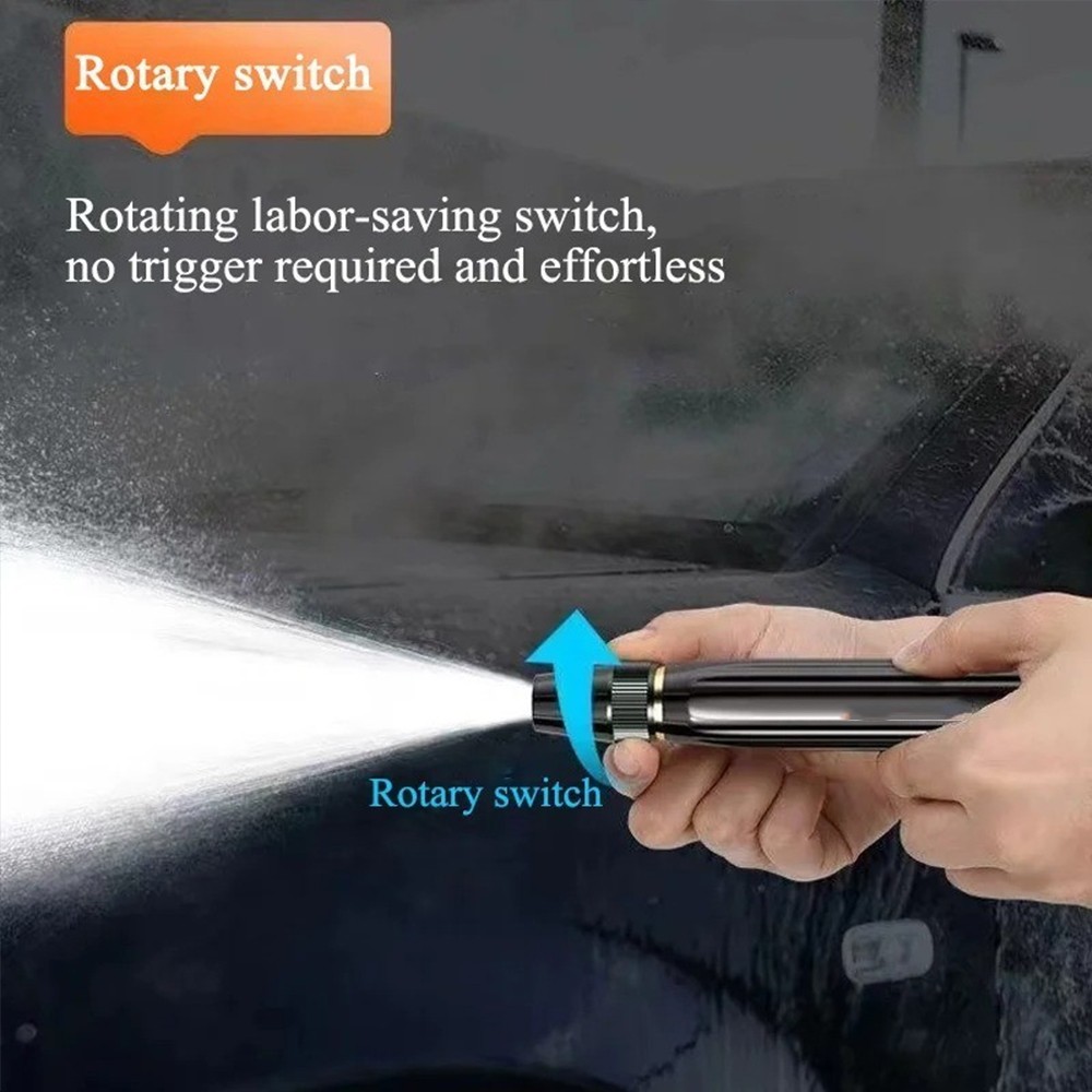Larnto High Pressure Hose Nozzle Water Gun for Car Wash Garden Pressure Booster